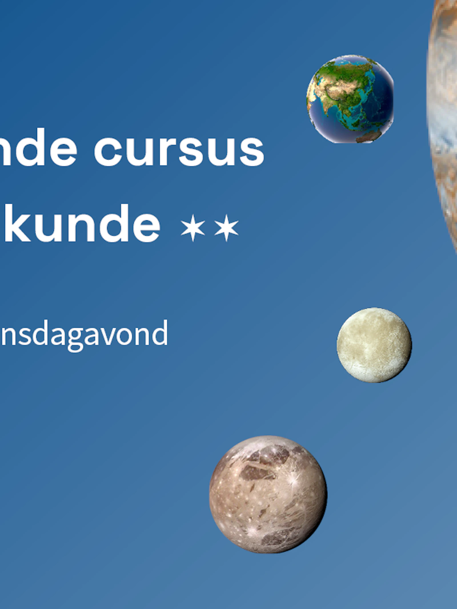 Inleidende cursus Sterrenkunde 2023-2024