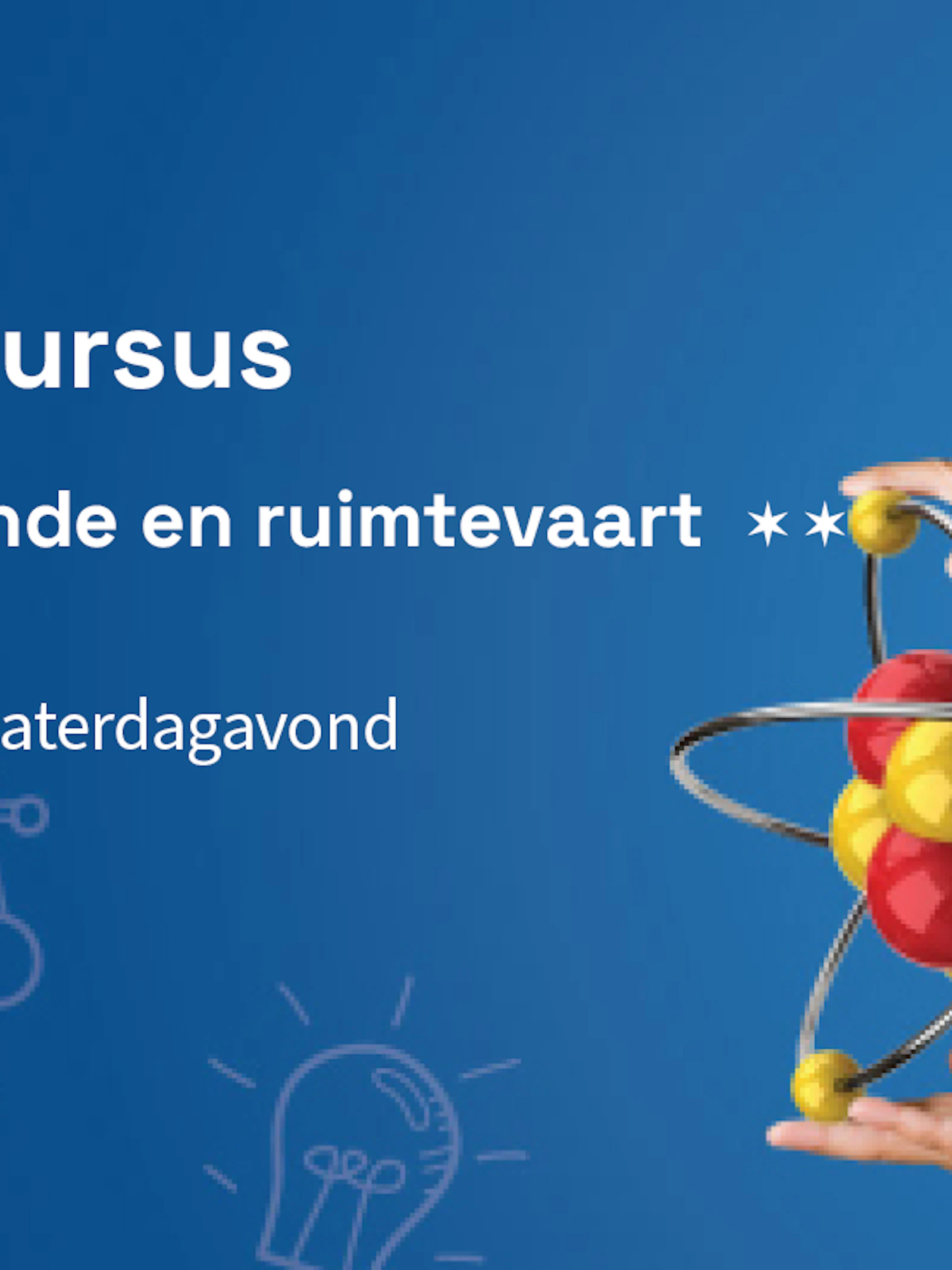 Jeugdcursus Sterrenkunde en Ruimtevaart 2023-2024