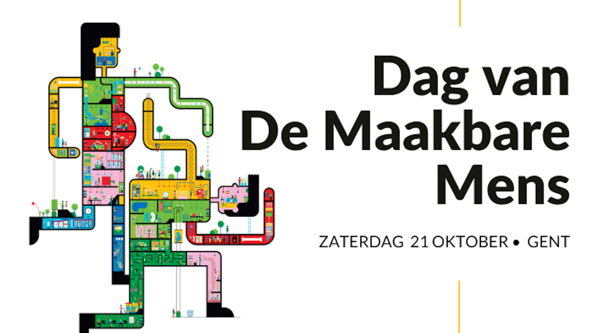Dag van De Maakbare Mens zaterdag 21 oktober Gent
