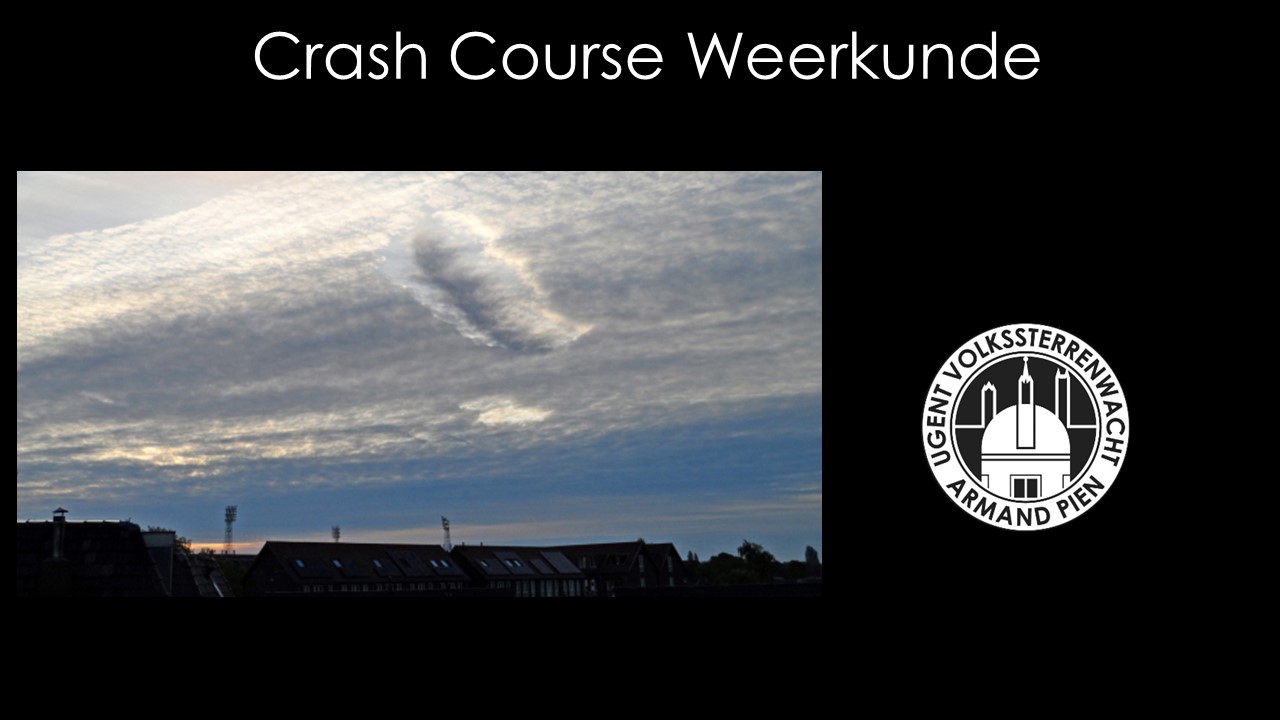 Hoe ontstaat ons weer? Je krijgt een eerste antwoord in deze crash course!