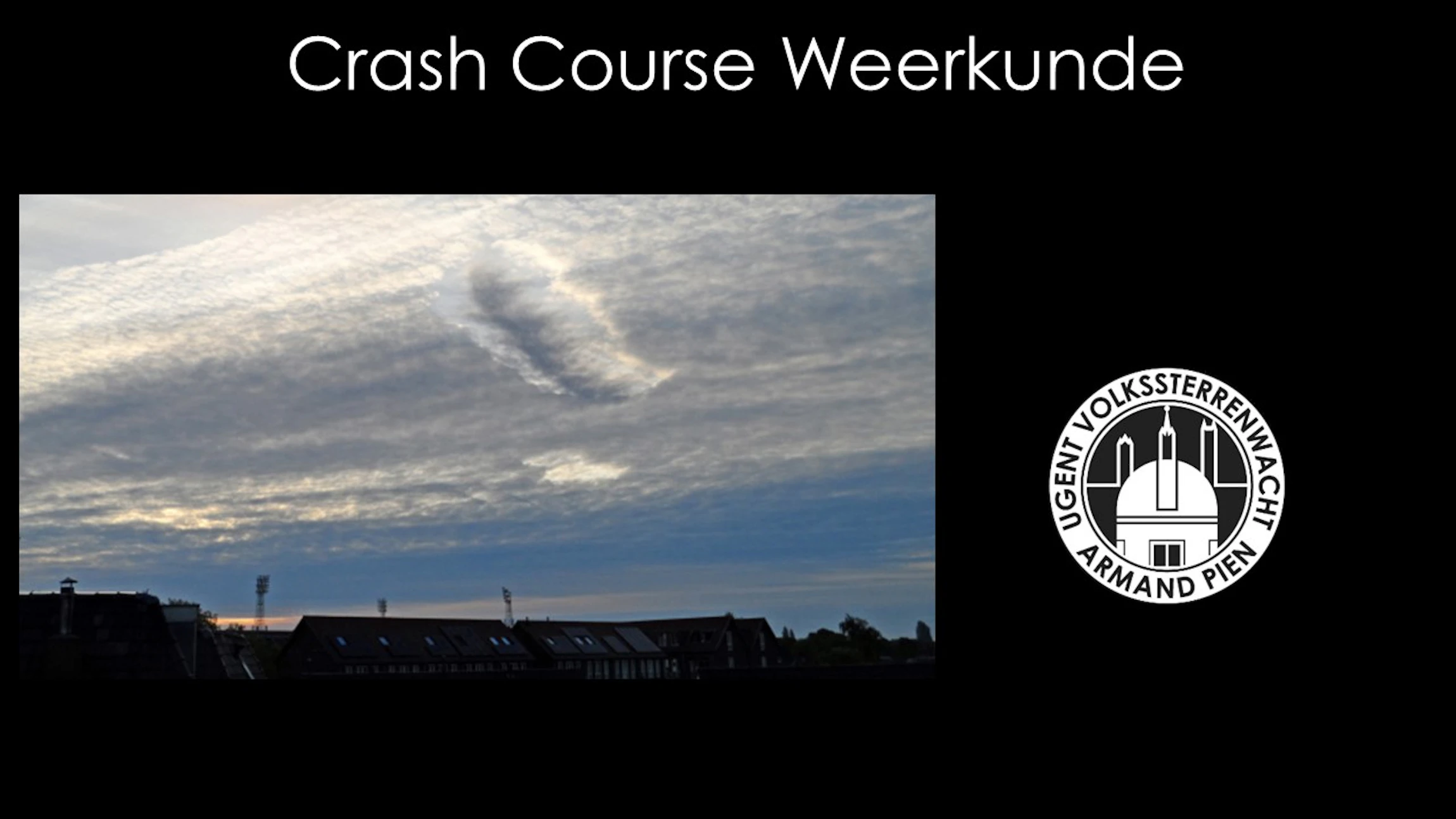 Hoe ontstaat ons weer? Je krijgt een eerste antwoord in deze crash course!