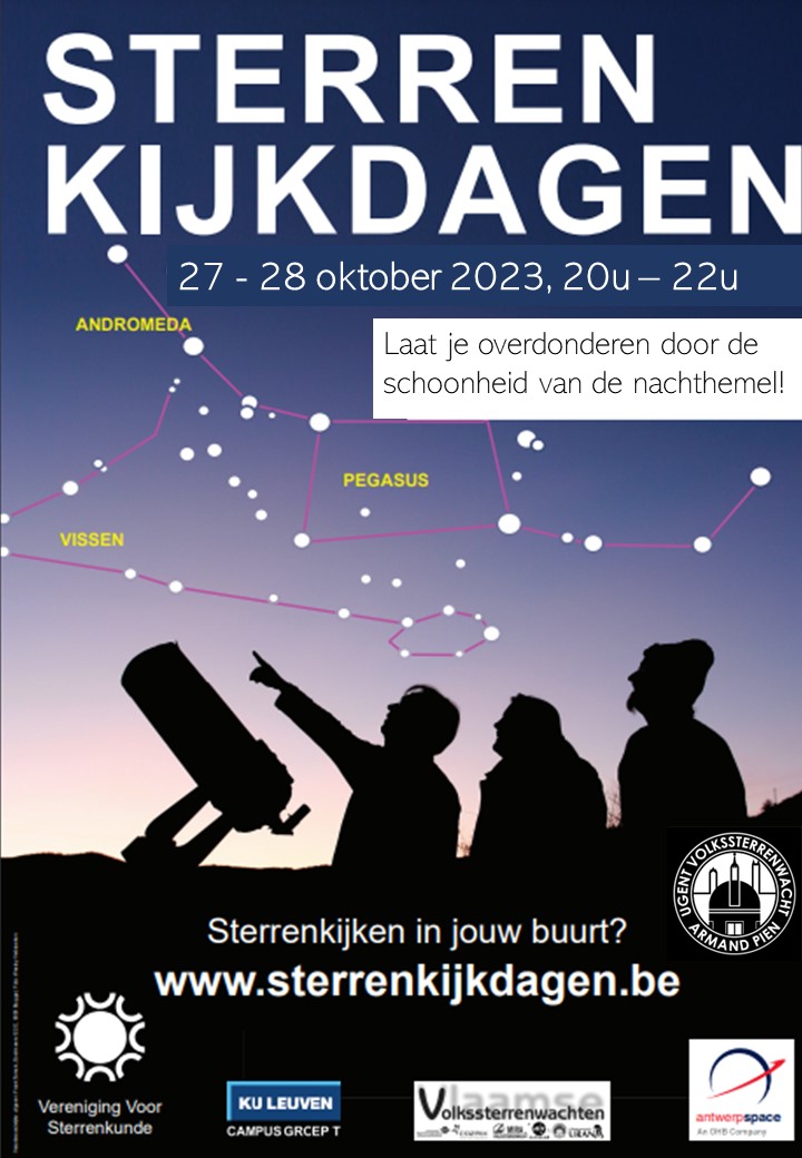 Op de sterrenkijkdagen zal er een gedeeltelijke maansverduistering te zien zijn! (als het weer meezit, tenminste...)
