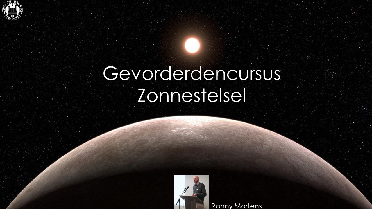 Ronny Martens neemt je in tien lessen mee naar de verste uithoeken van ons zonnestelsel!