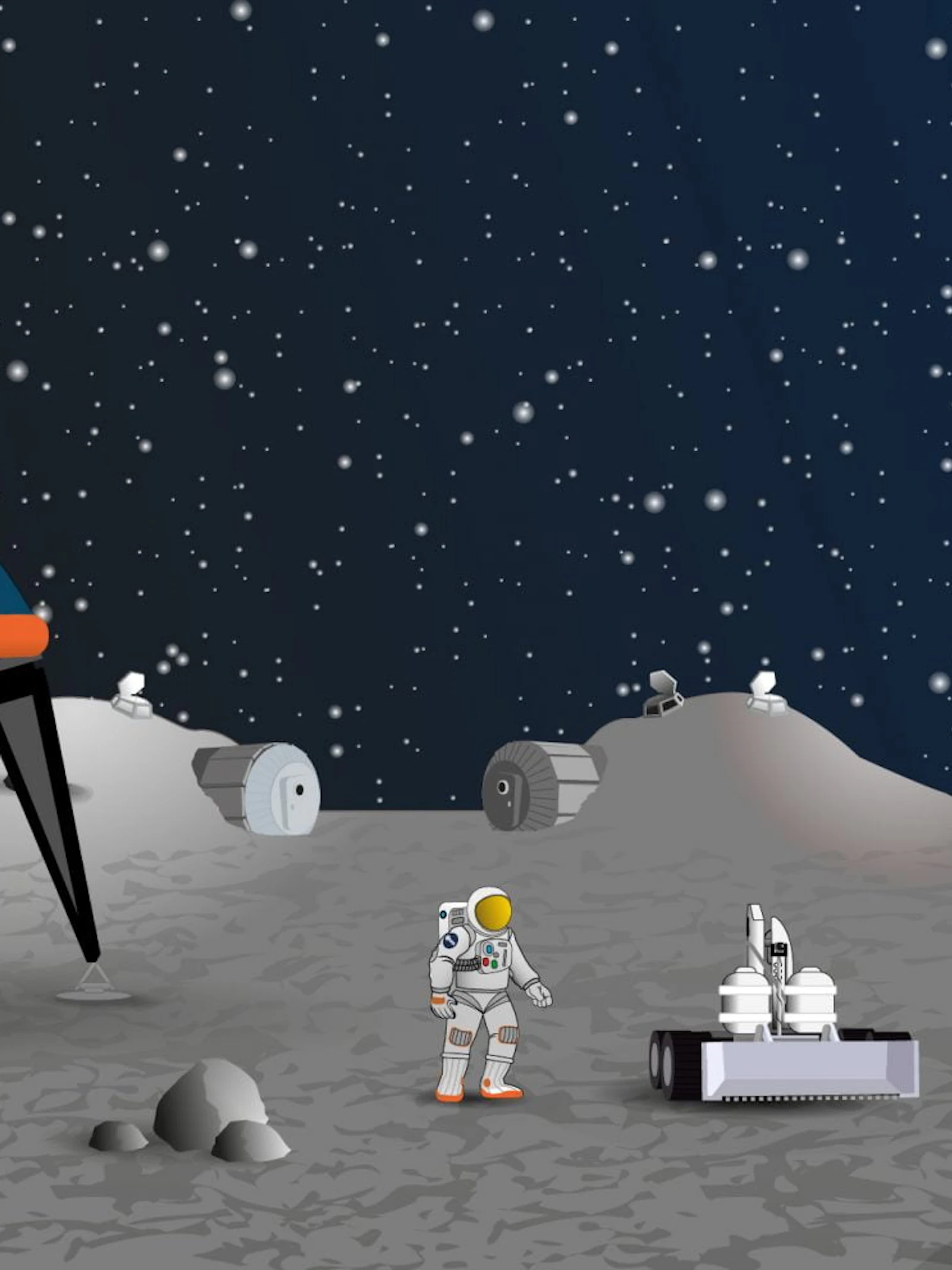 Space Lab: Moon Camp