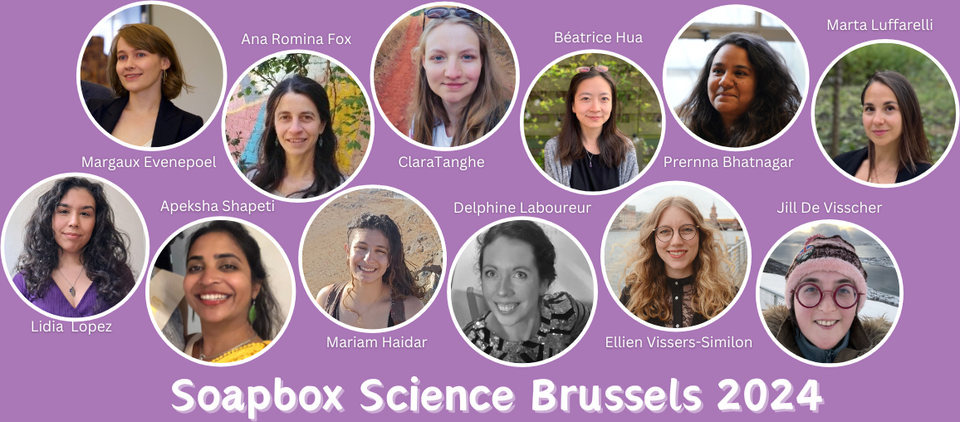Soapbox Science 2024: wetenschapsters aan het woord in hartje Brussel