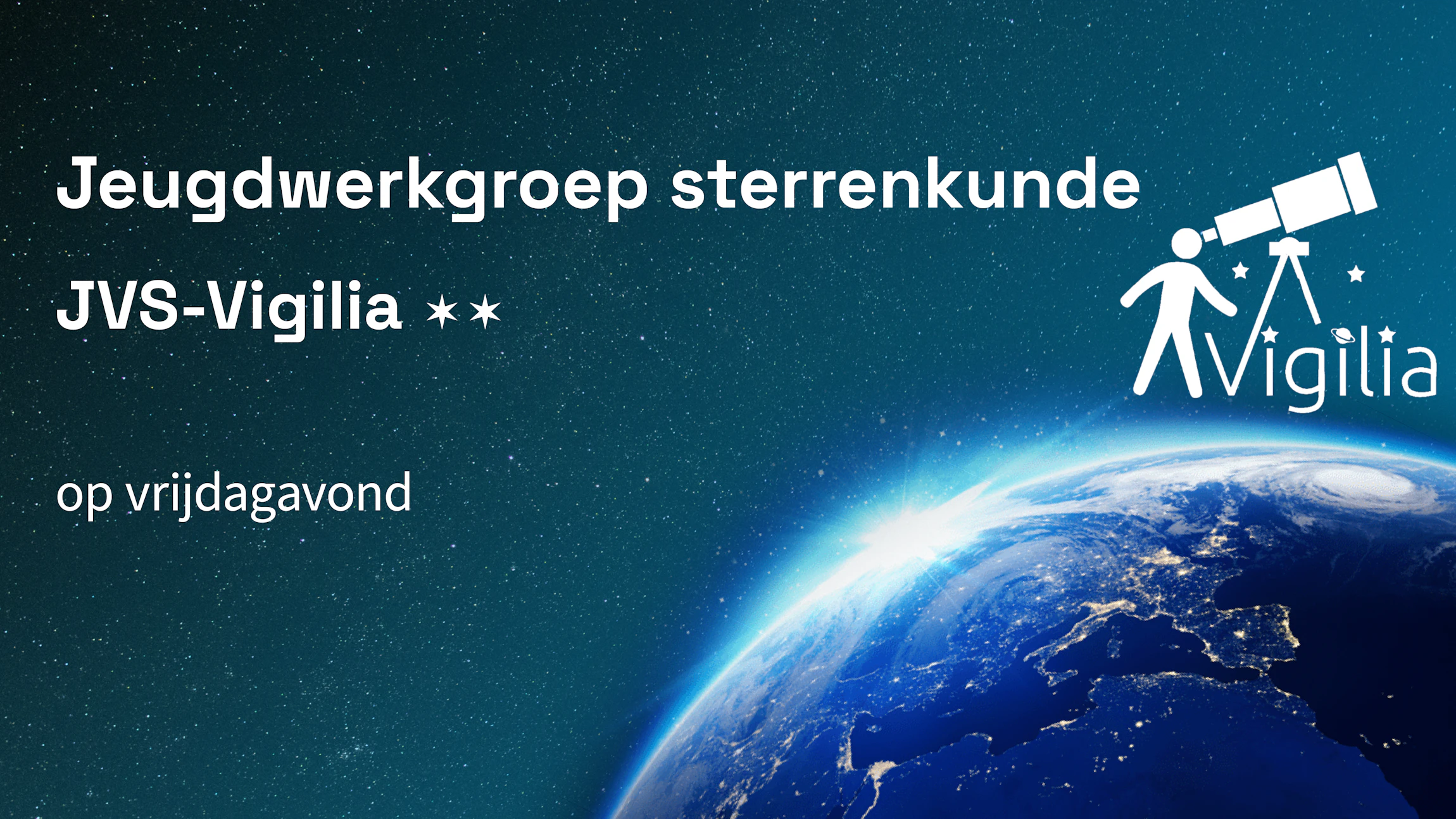 Jeugdwerkgroep sterrenkunde JVS-Vigilia 2024-2025