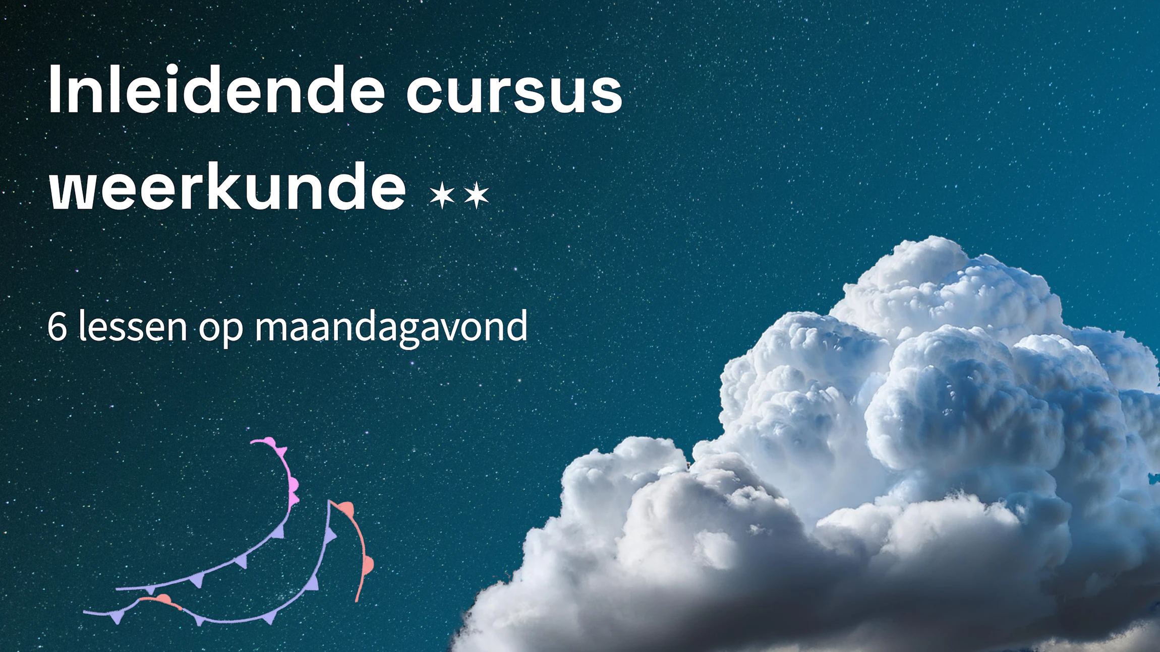 Inleidende cursus weerkunde 2024-2025