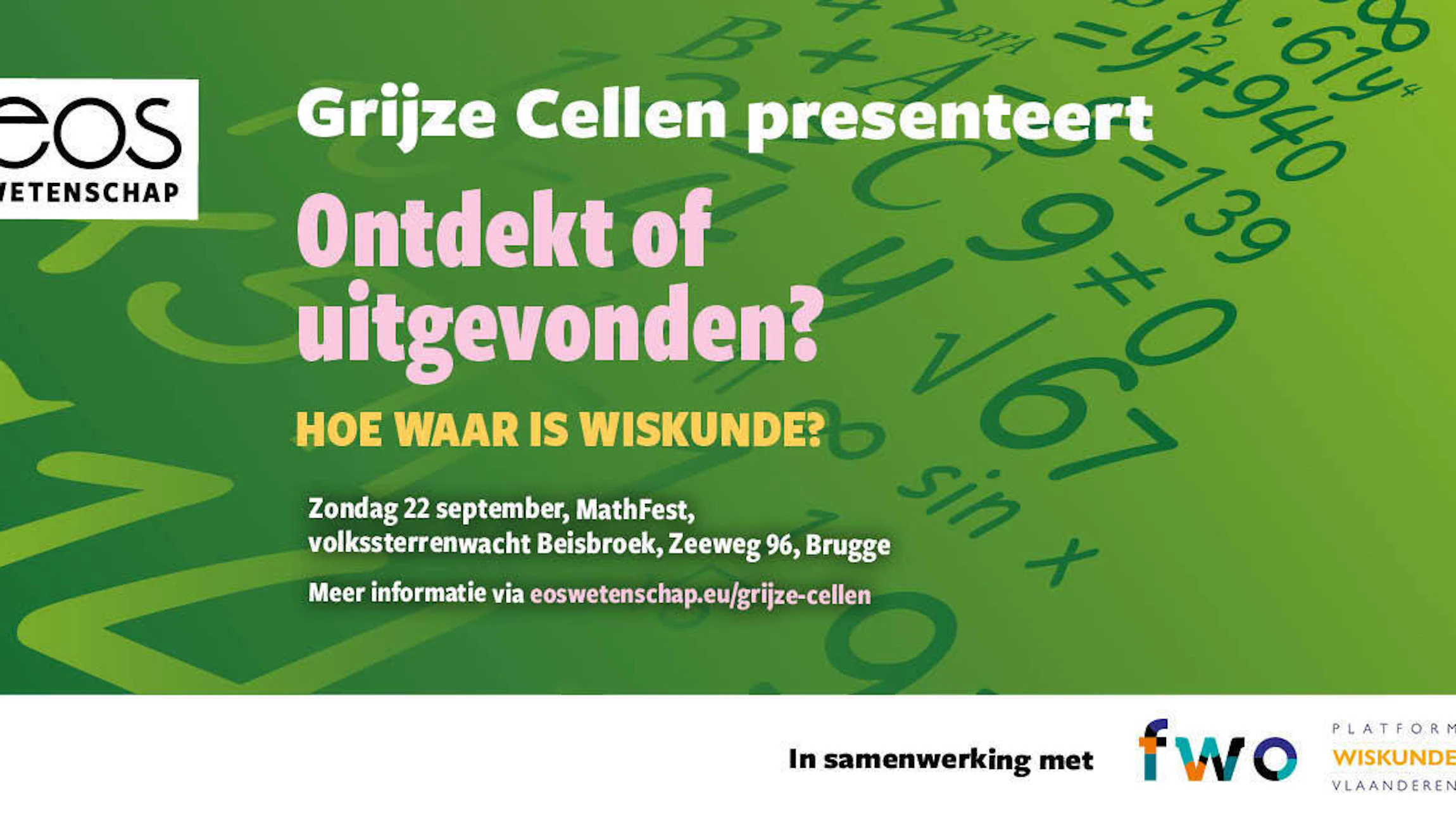 Grijze Cellen: Wiskunde, ontdekt of uitgevonden?