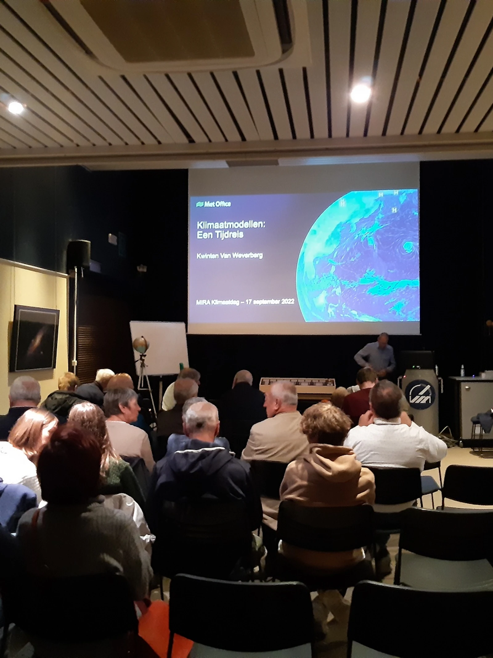Multimediavoorstelling op MIRA