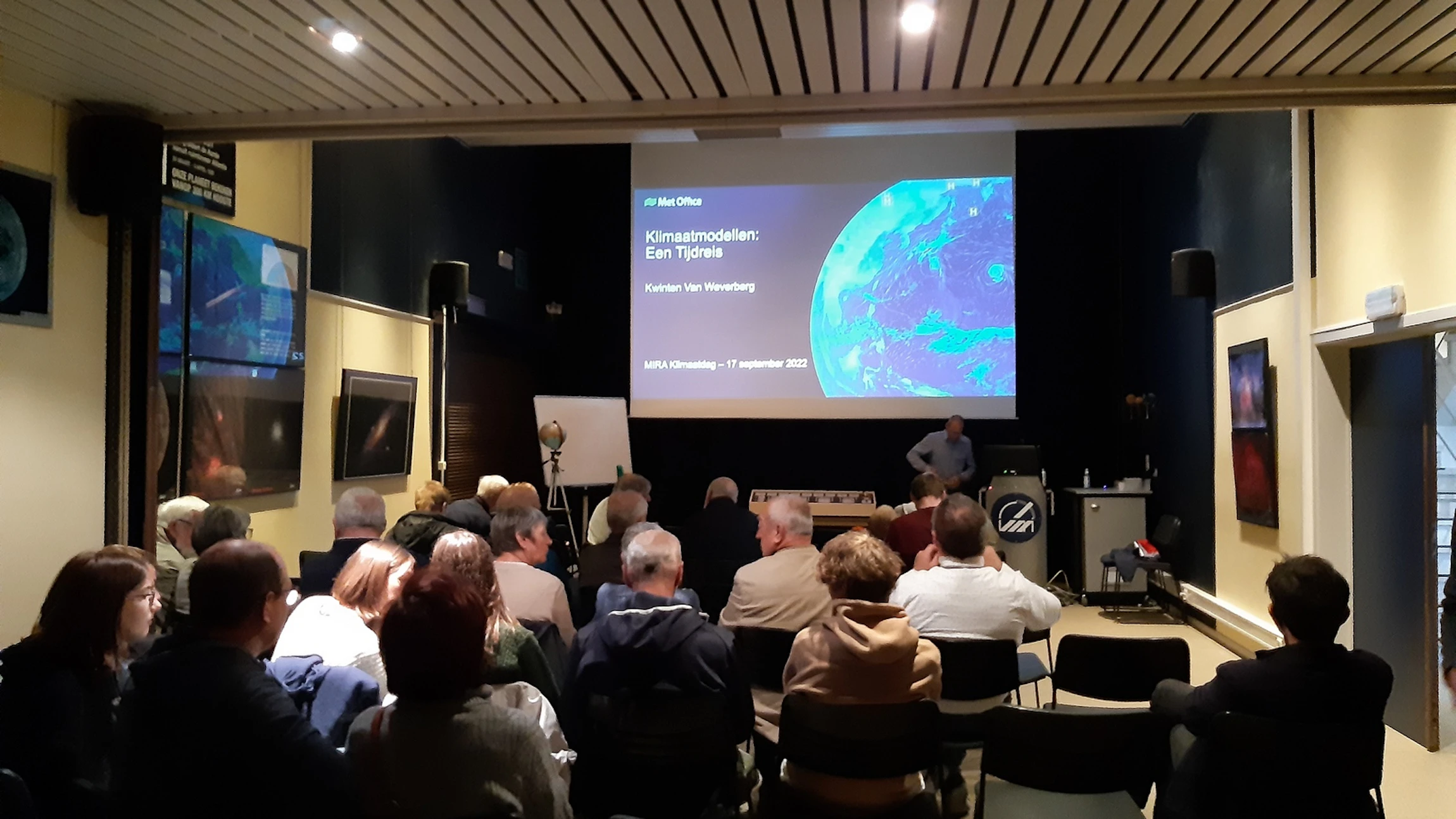 Multimediavoorstelling op MIRA