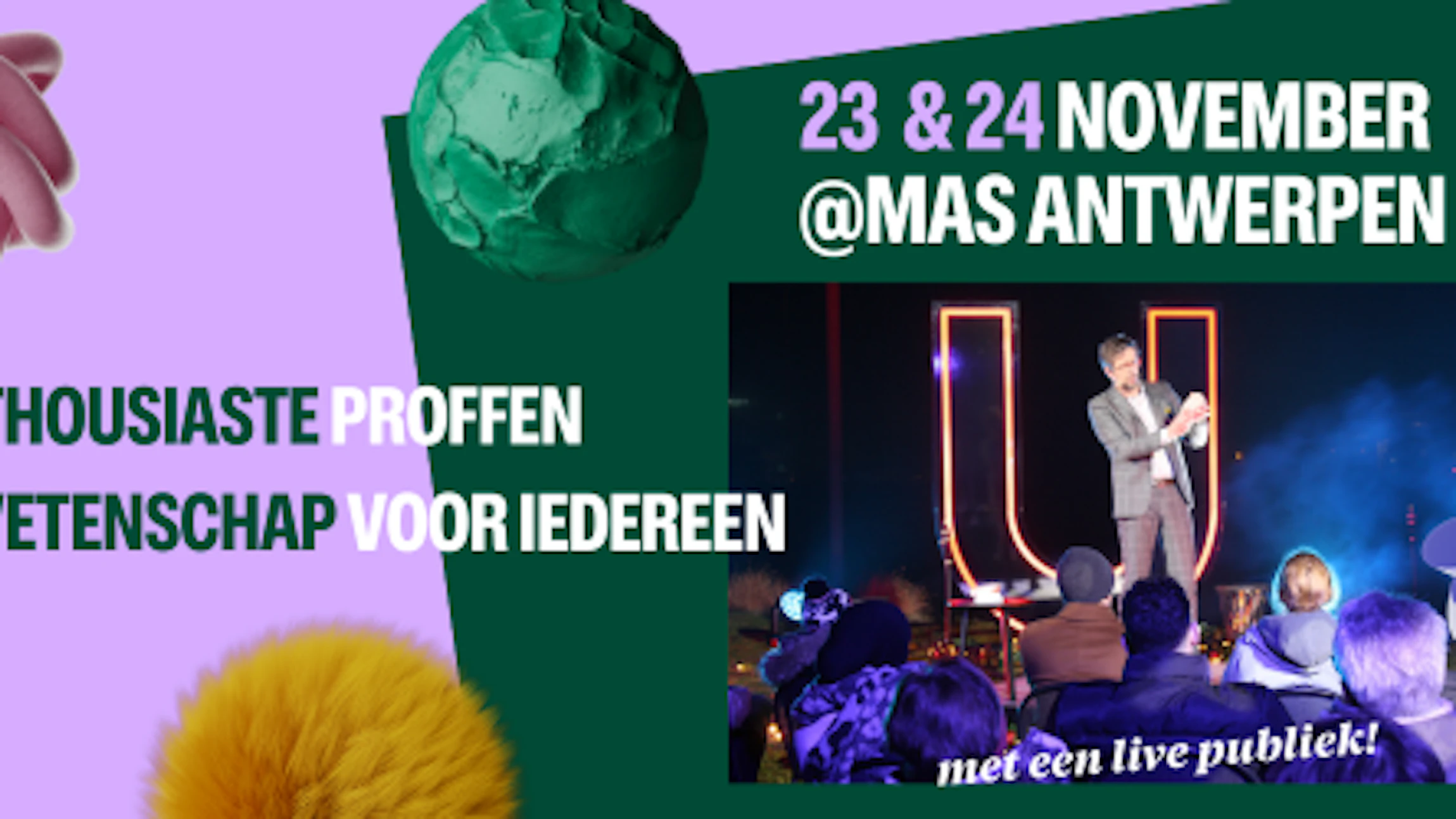 De Warmste Wetenschappers - live!