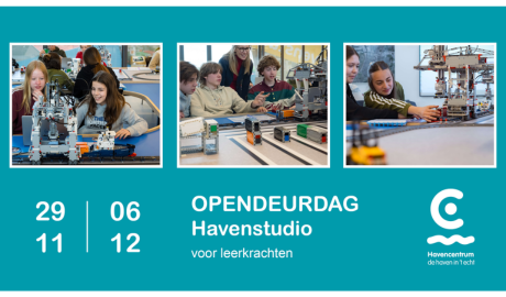 Havenstudio: opendeurdag voor STEM-leerkrachten en pedagogisch begeleiders