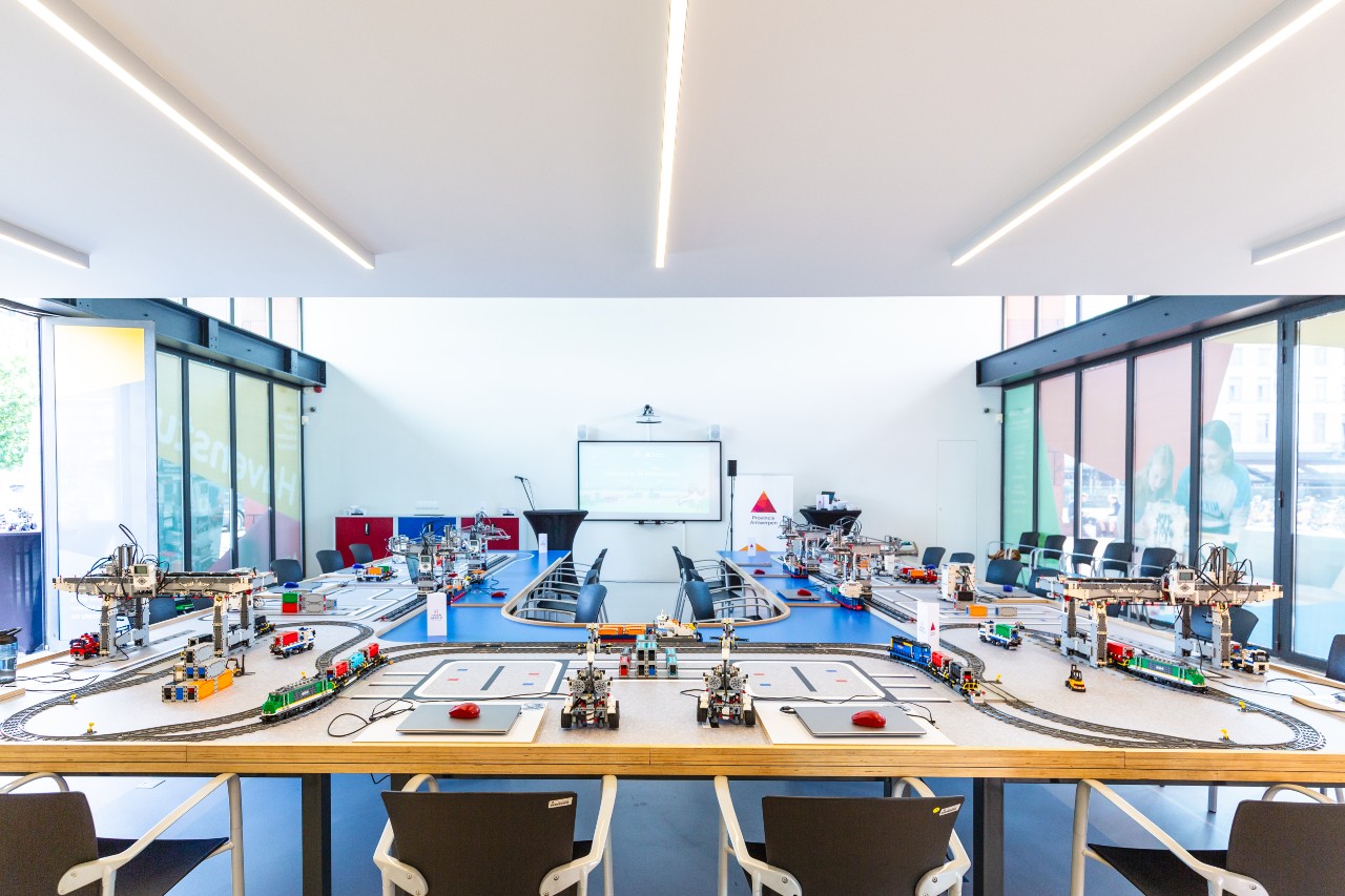 Teambuilding in de Havenstudio in Antwerpen