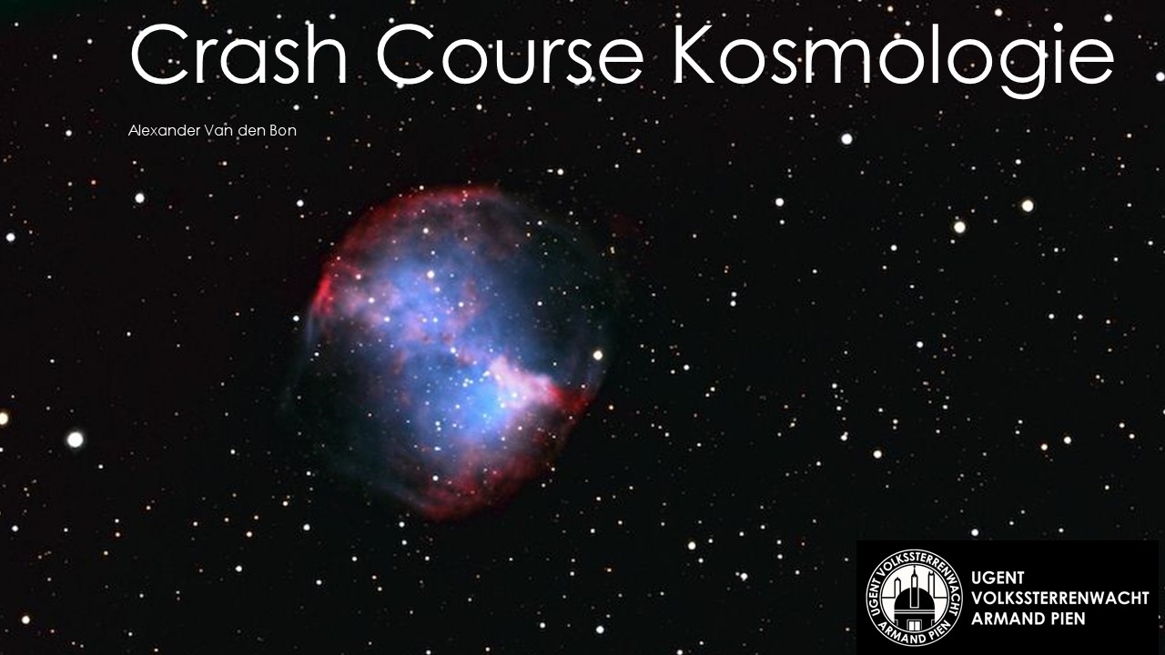 Kort maar krachtig en vooral razend interessant - onze crash course kosmologie