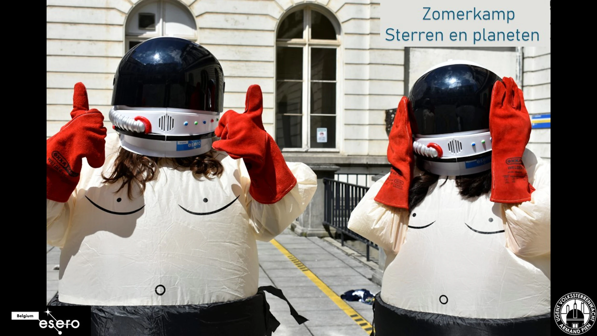 Te weten komen hoe een astronautentraining eruitziet? Dat en nog veel meer ontdek je in dit zomerkamp!