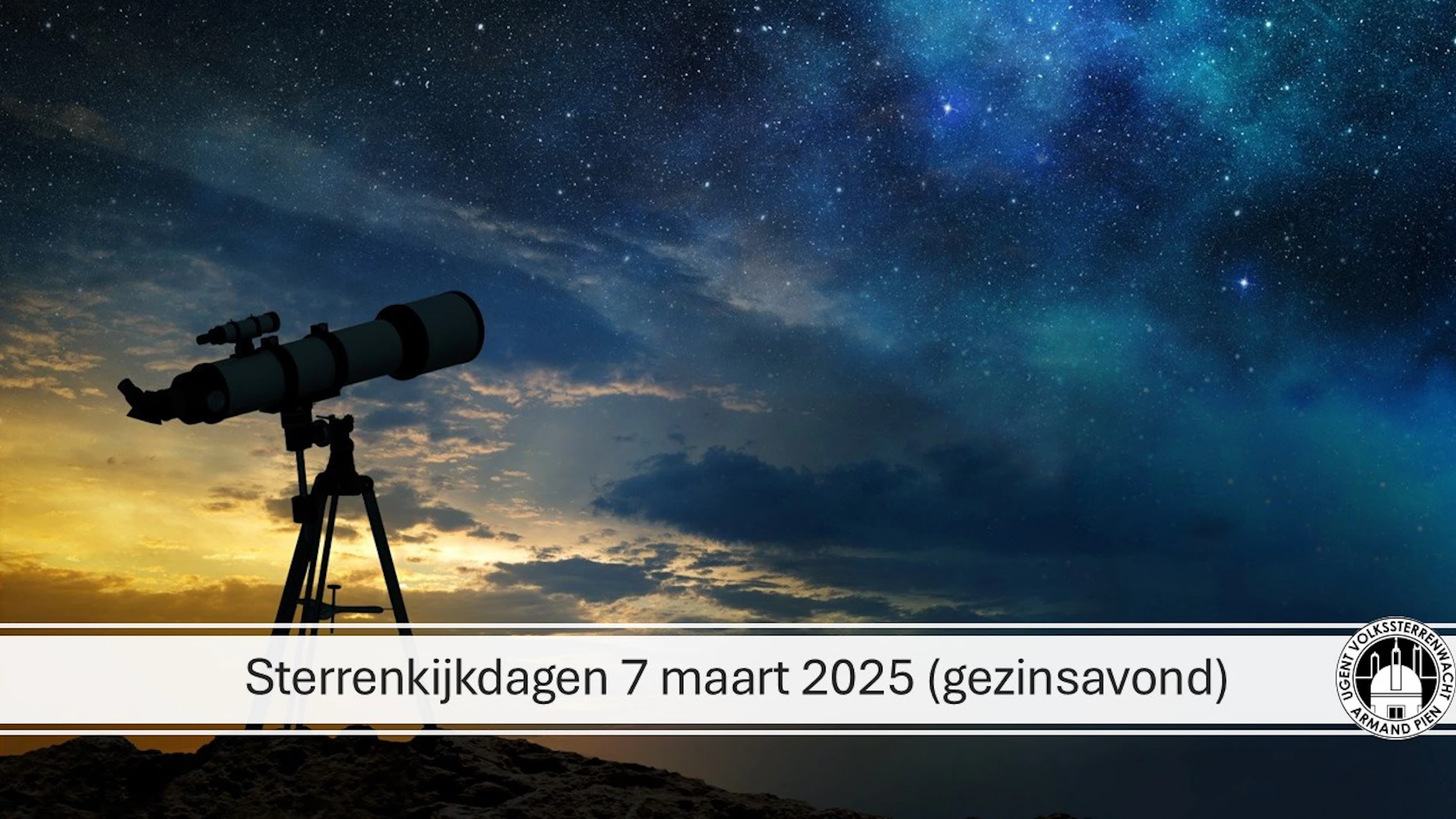 Welkom op onze gezinsavond vanaf 18u30!