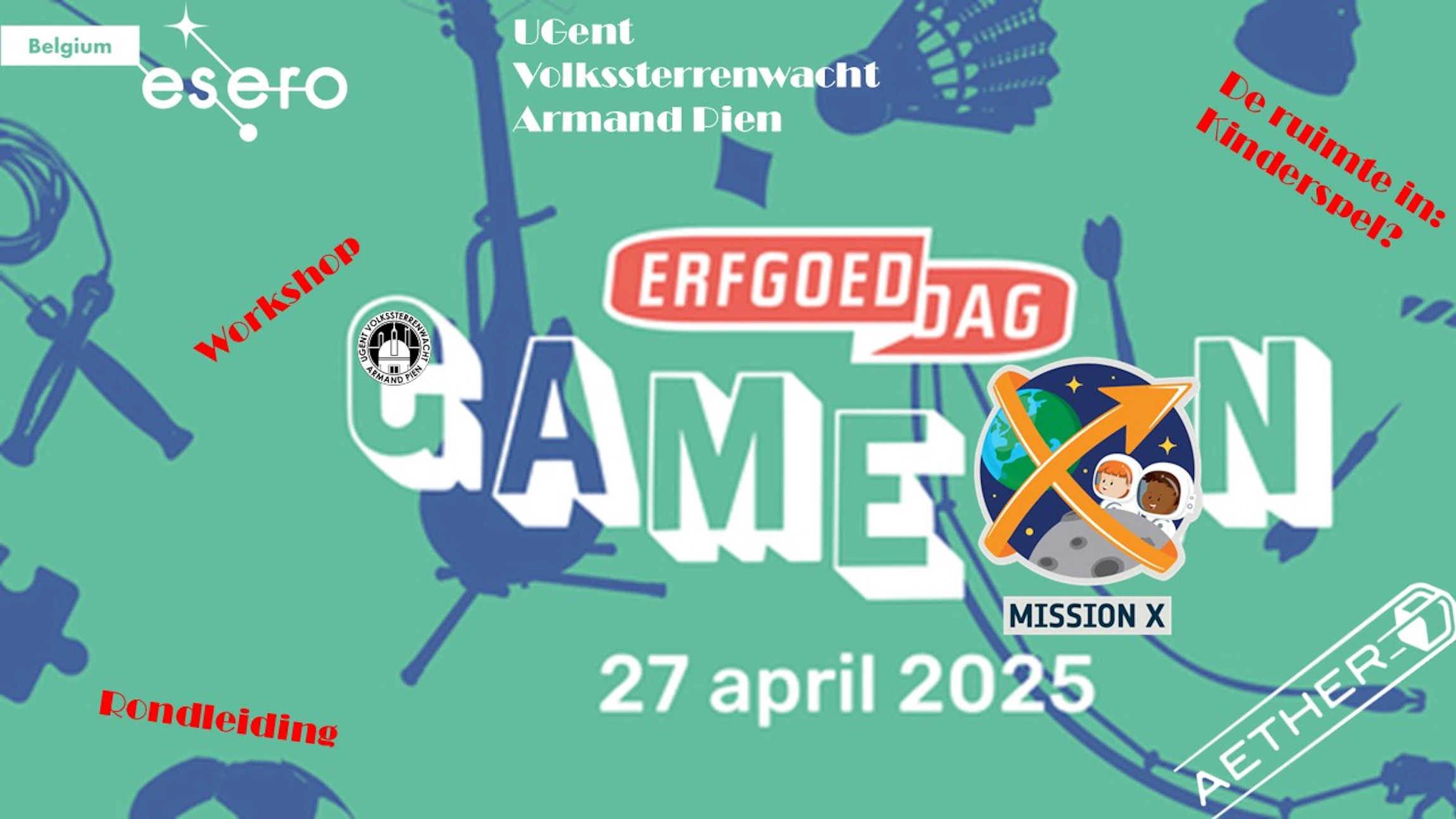 De sterrenwacht bezoeken? Je kind tussen 9 en 11 jaar een workshop laten volgen? Het kan allemaal op erfgoeddag!