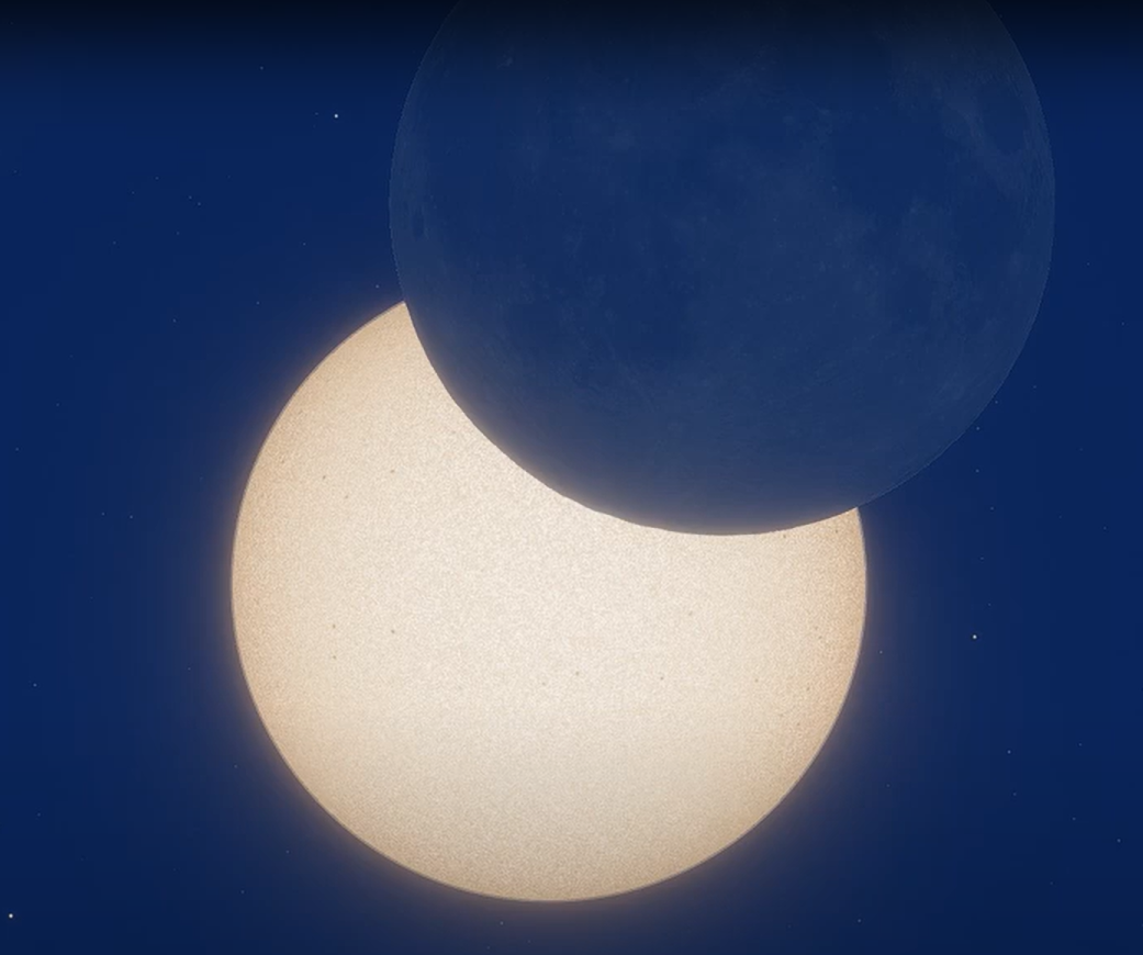 De Maan schuift voor de Zon: zie daar het recept voor een zonsverduistering.