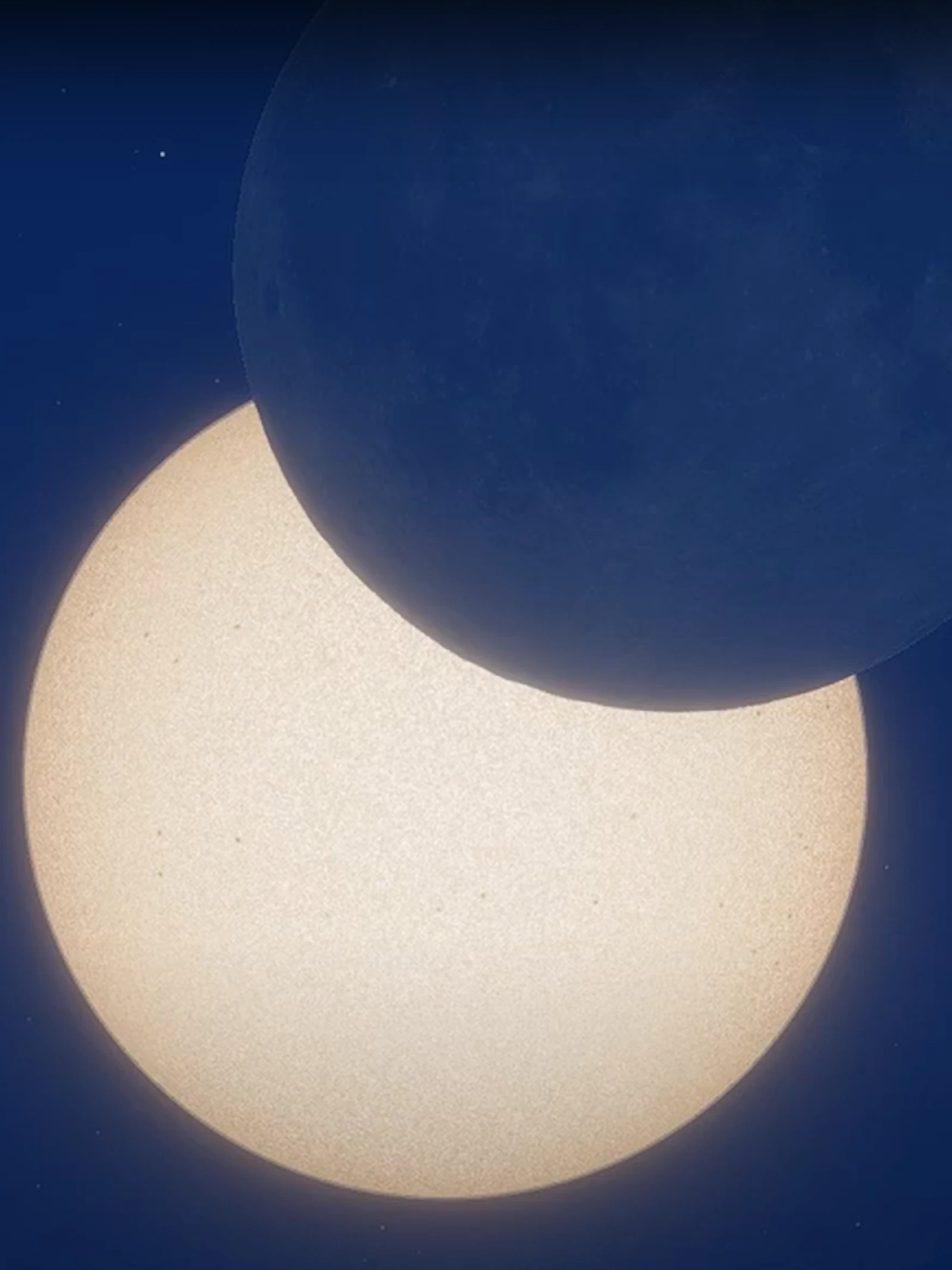 De Maan schuift voor de Zon: zie daar het recept voor een zonsverduistering.