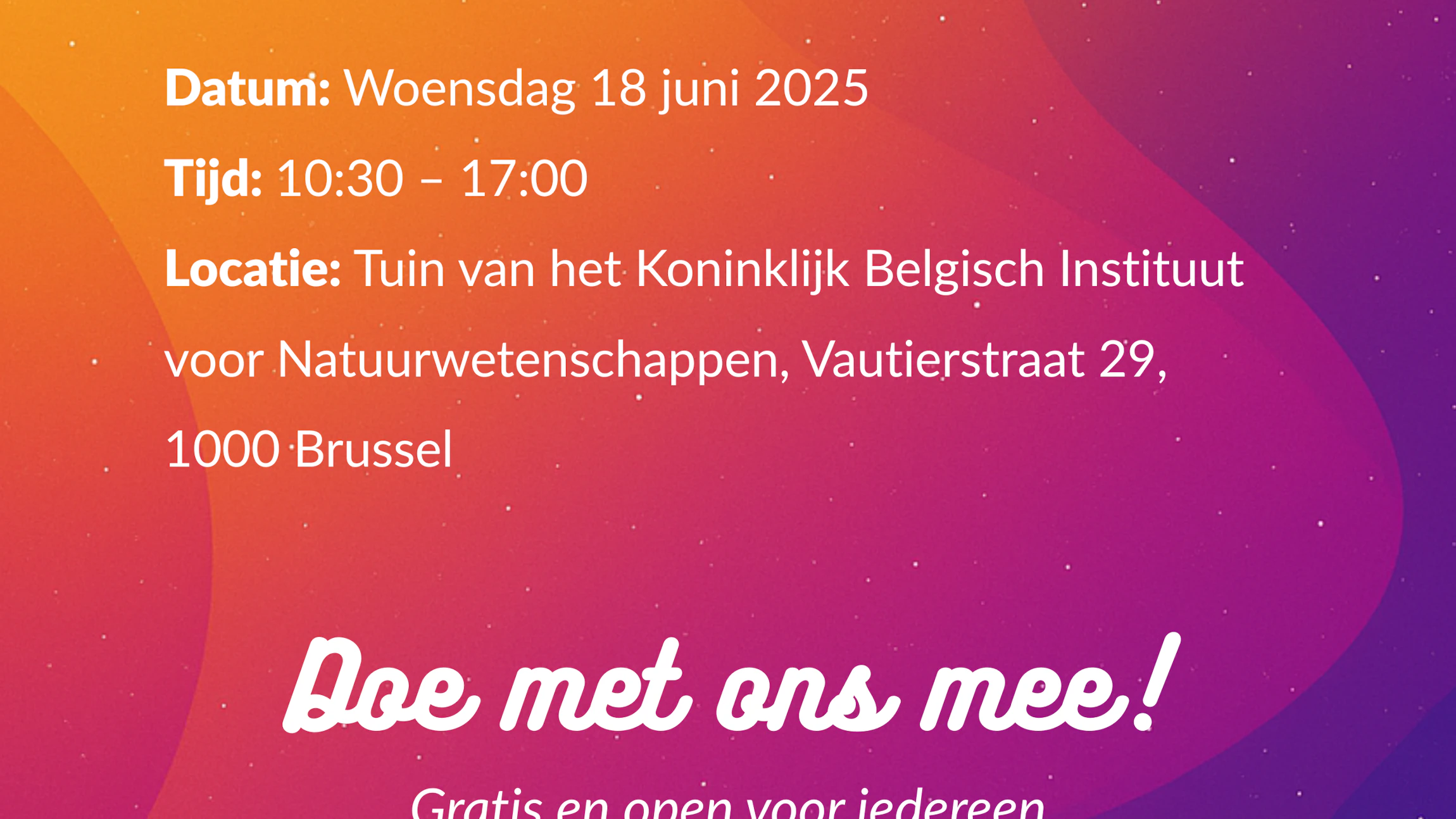 Citizen Science Fair 2025
