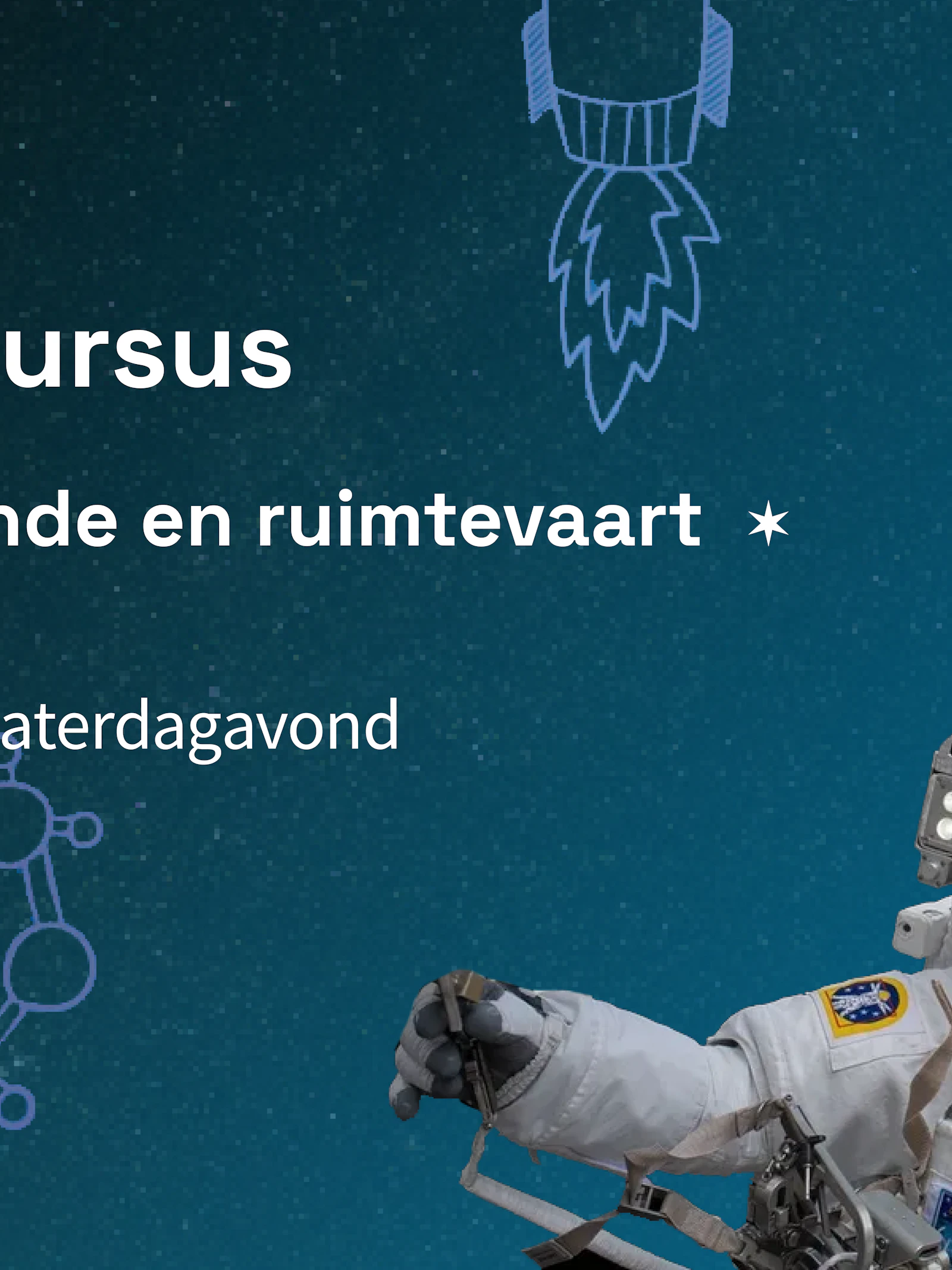 Jeugdcursus sterrenkunde en ruimtevaart 2025-2026