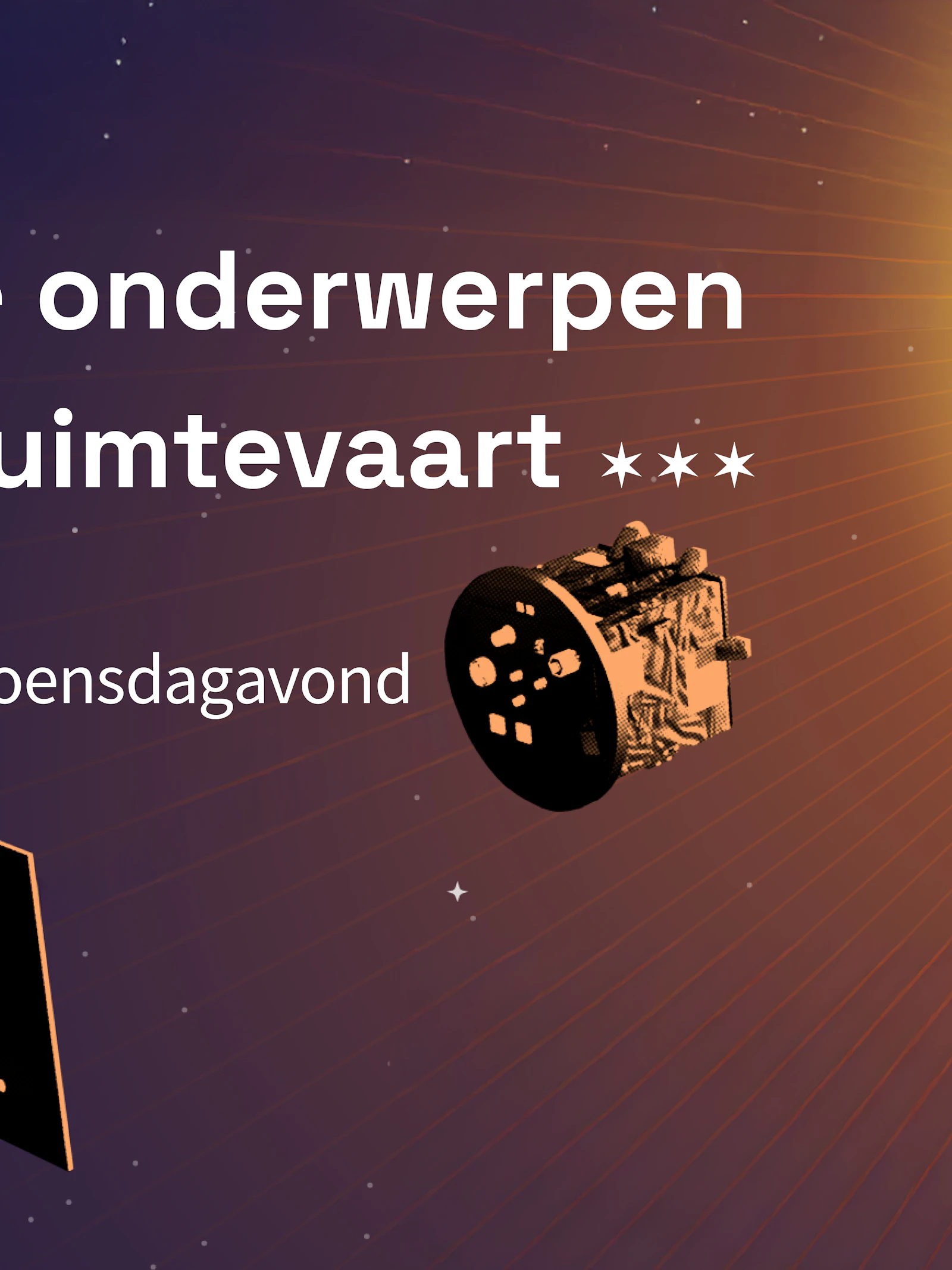 Actuele onderwerpen uit de ruimtevaart 2025-2026