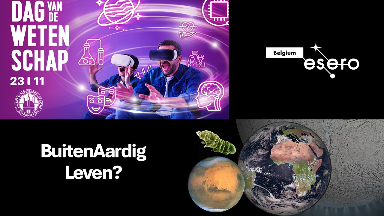 Hoe zou leven buiten onze Aarde eruitzien? Kom het ontdekken op de Dag van de Wetenschap!