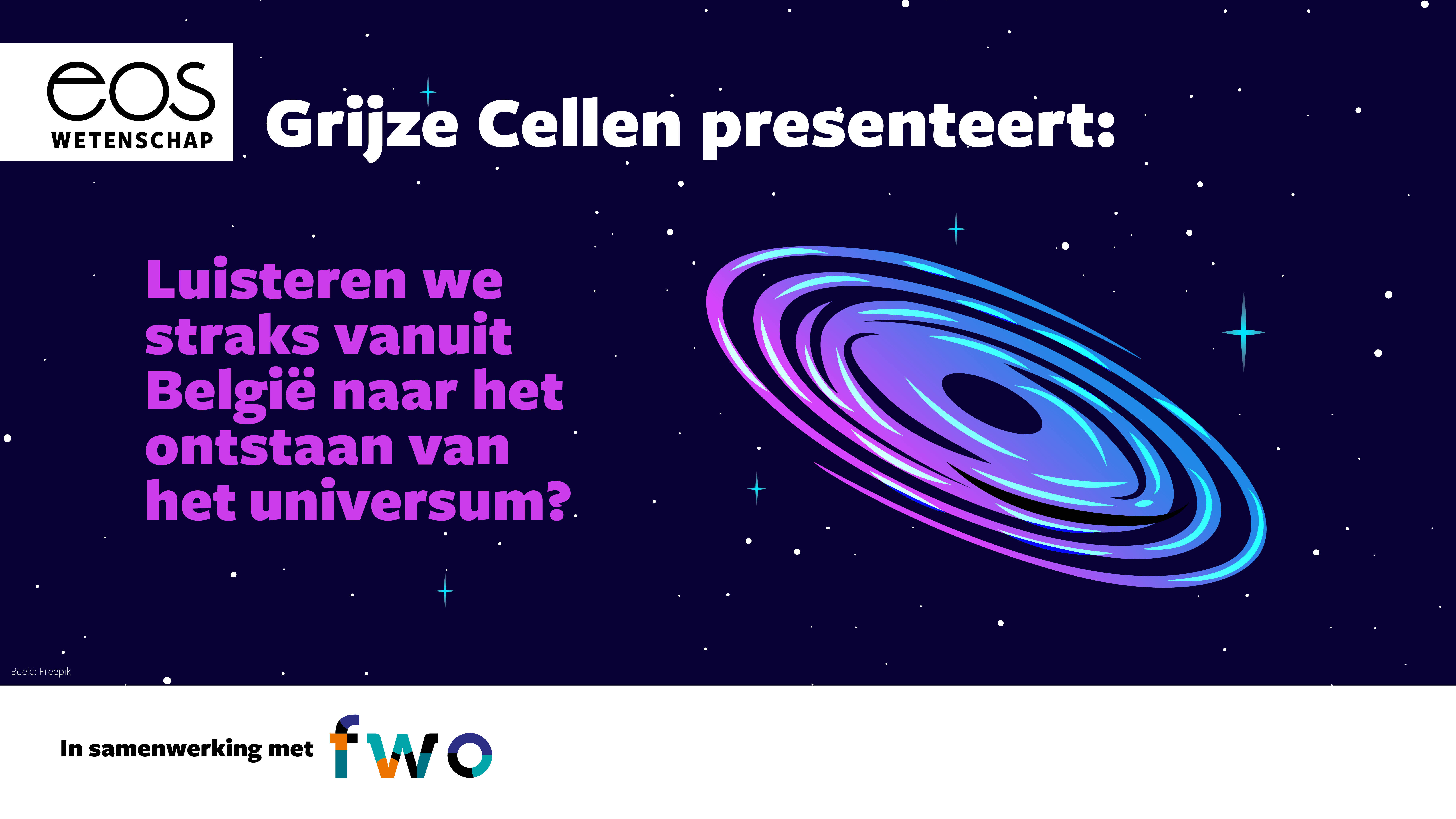 Van oerknal tot Einsteintelescoop: een nieuwe manier om het heelal te verkennen