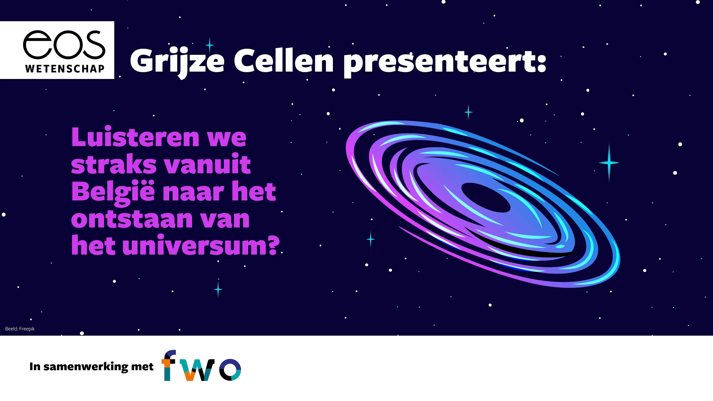 Van oerknal tot Einsteintelescoop: een nieuwe manier om het heelal te verkennen