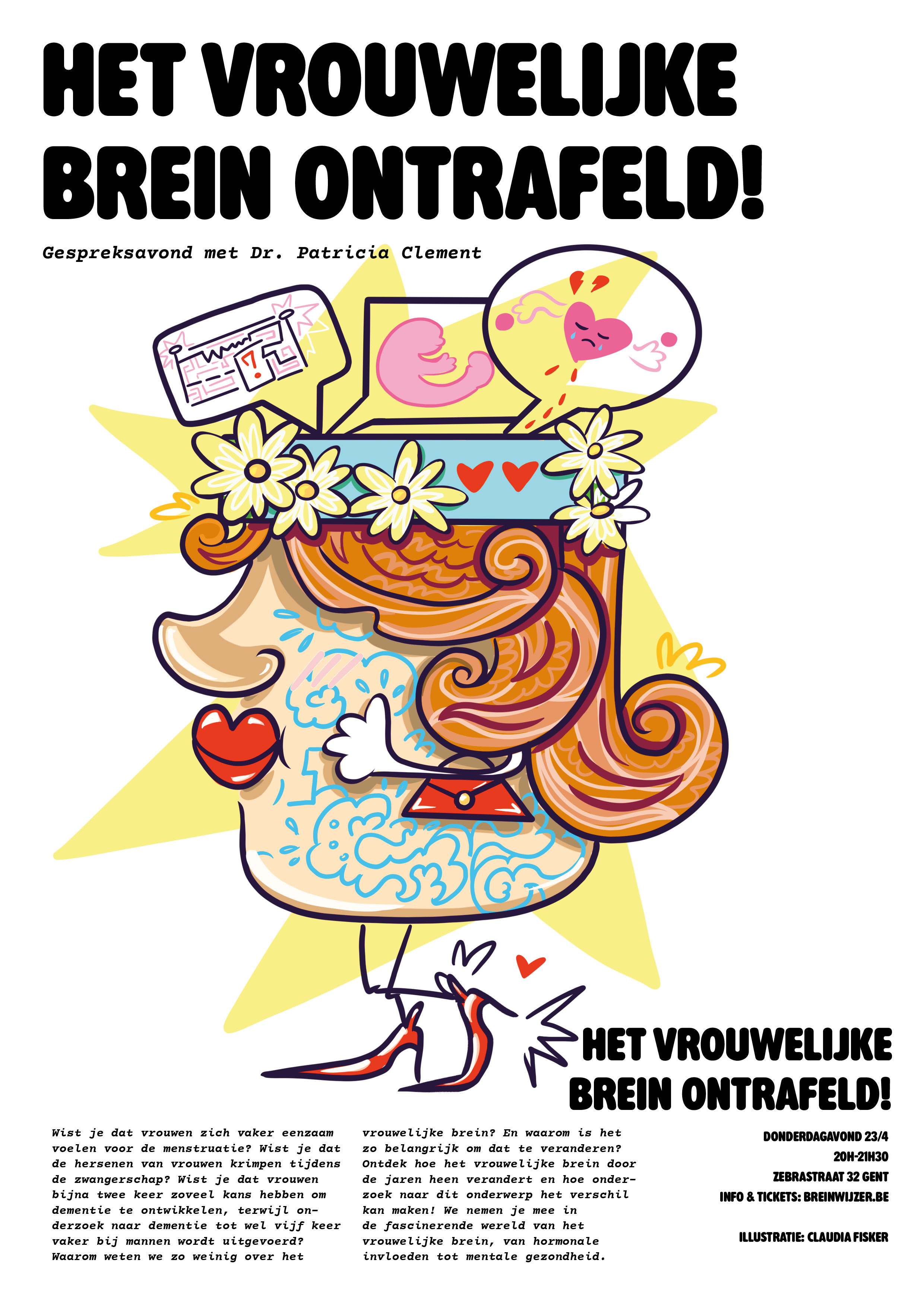 Het vrouwelijke brein ontrafeld! Dr. Patricia Clement (UGent)
