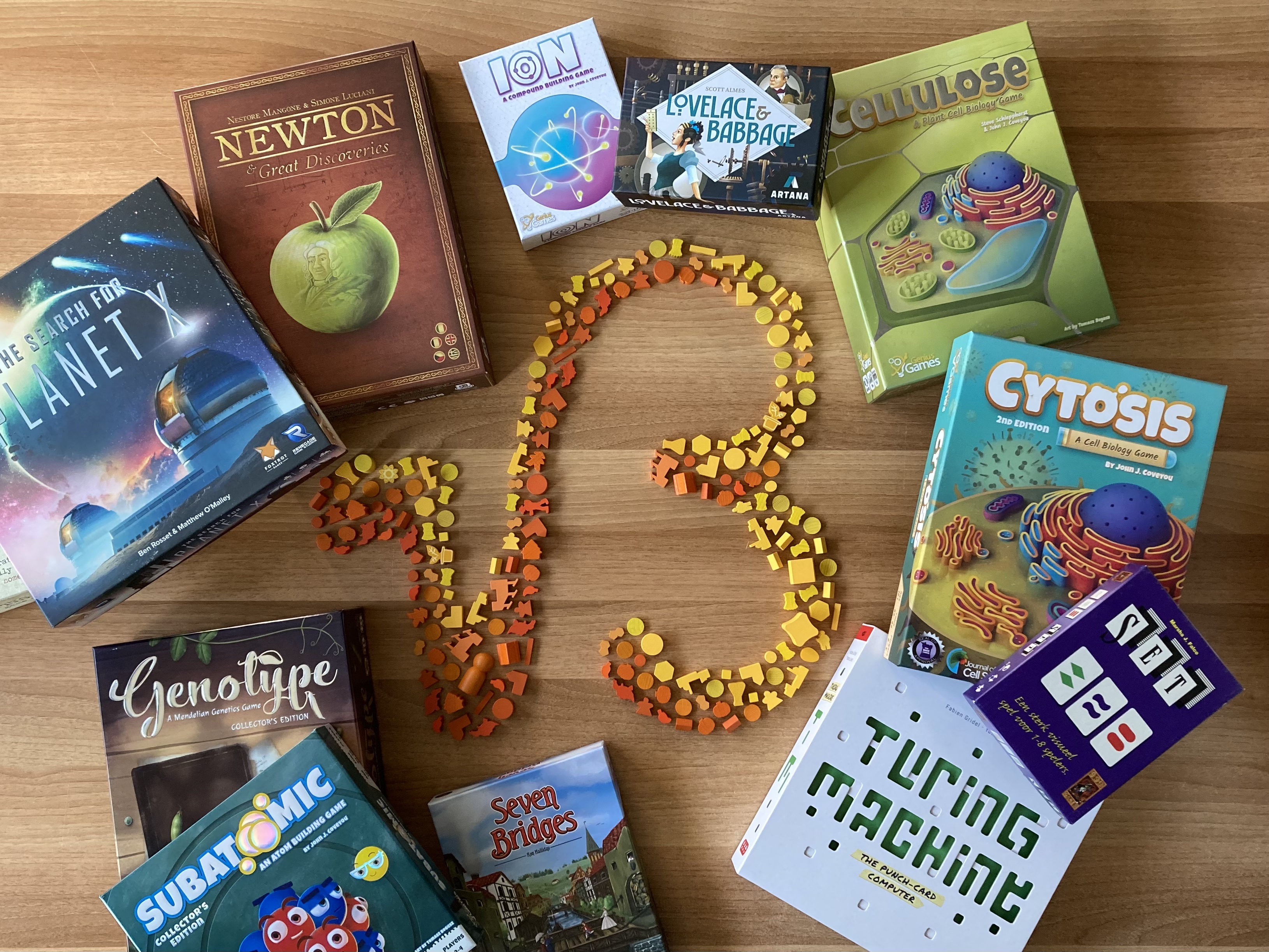 Zomerkamp: Wetenschappelijke bordspellen