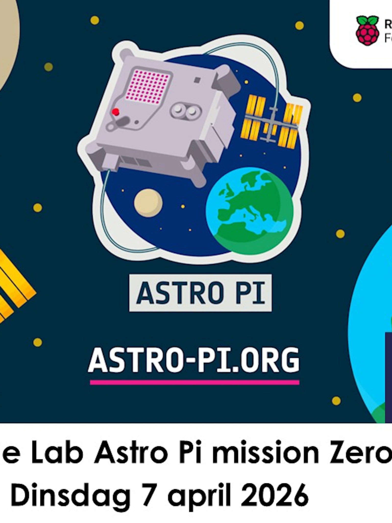 Programmeer in Python een boodschap voor het ISS!