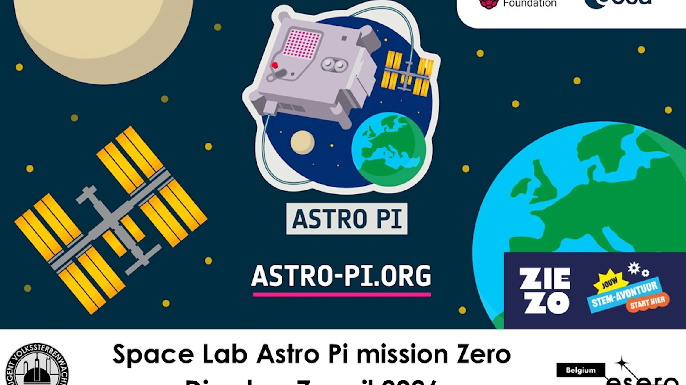 Programmeer in Python een boodschap voor het ISS!
