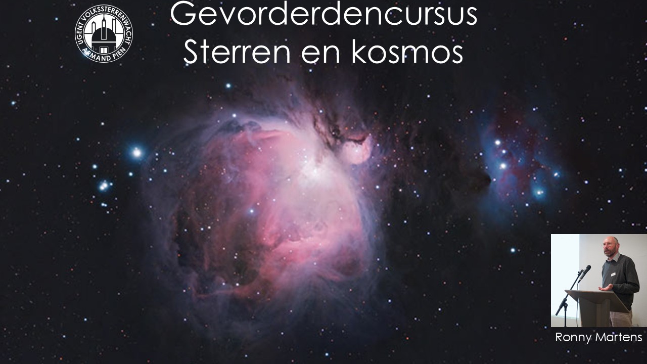 Ronny Martens neemt je in tien lessen mee naar de verste uithoeken van de kosmos!