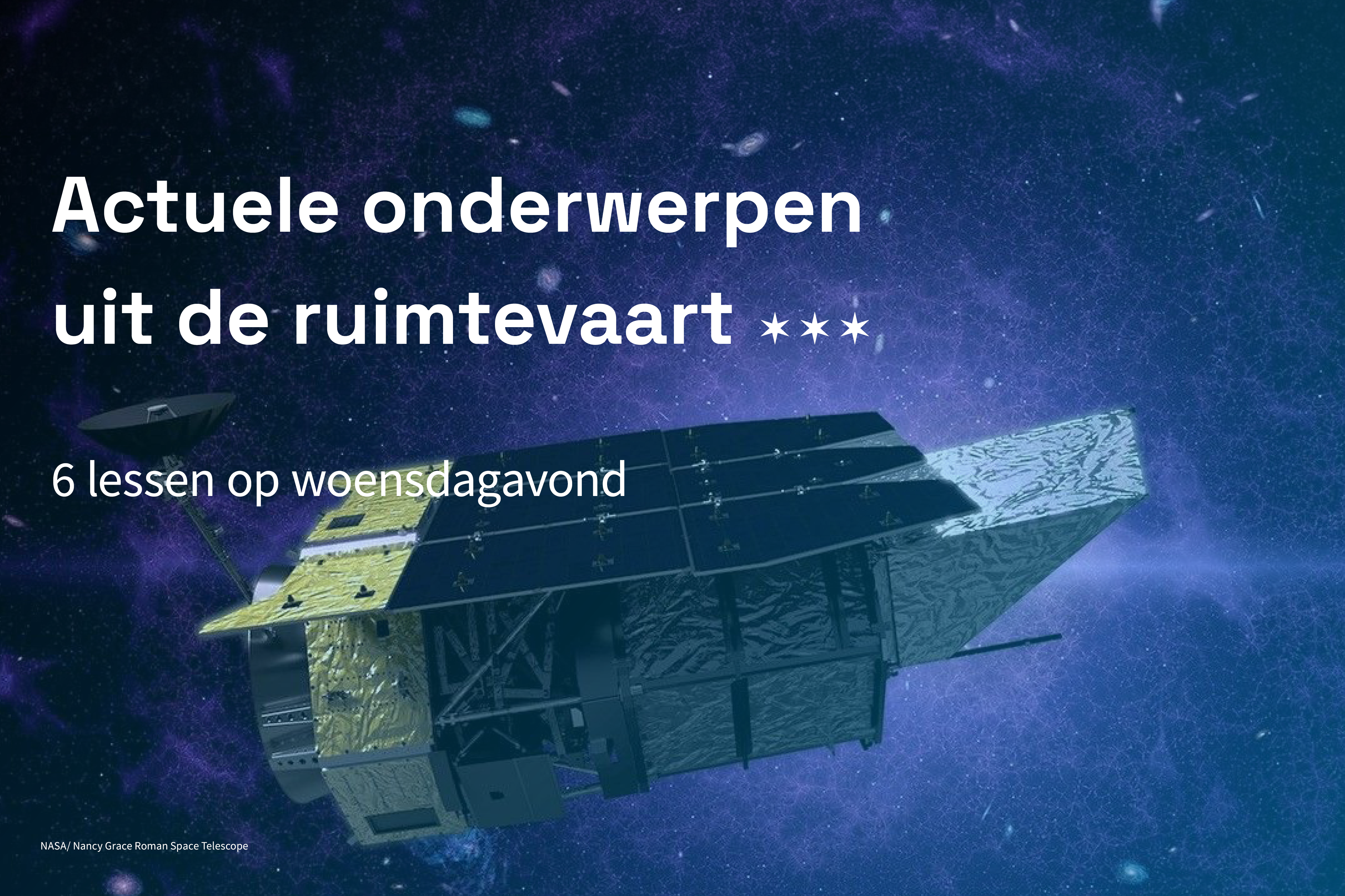 Actuele onderwerpen uit de ruimtevaart 2026-2027