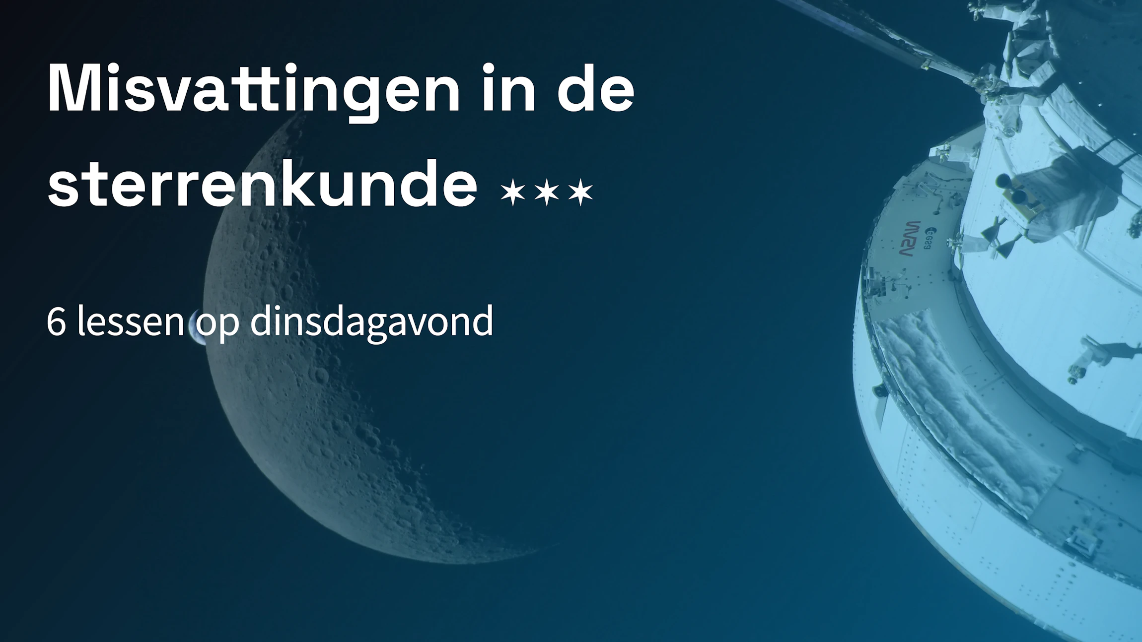 Misvattingen in de sterrenkunde 2026-2027