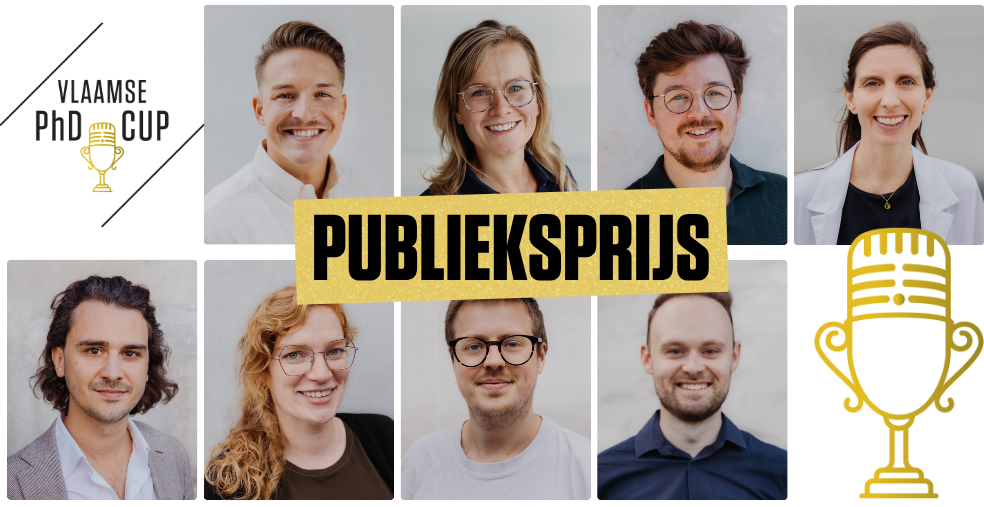 Finalisten Vlaamse PhD Cup 2026