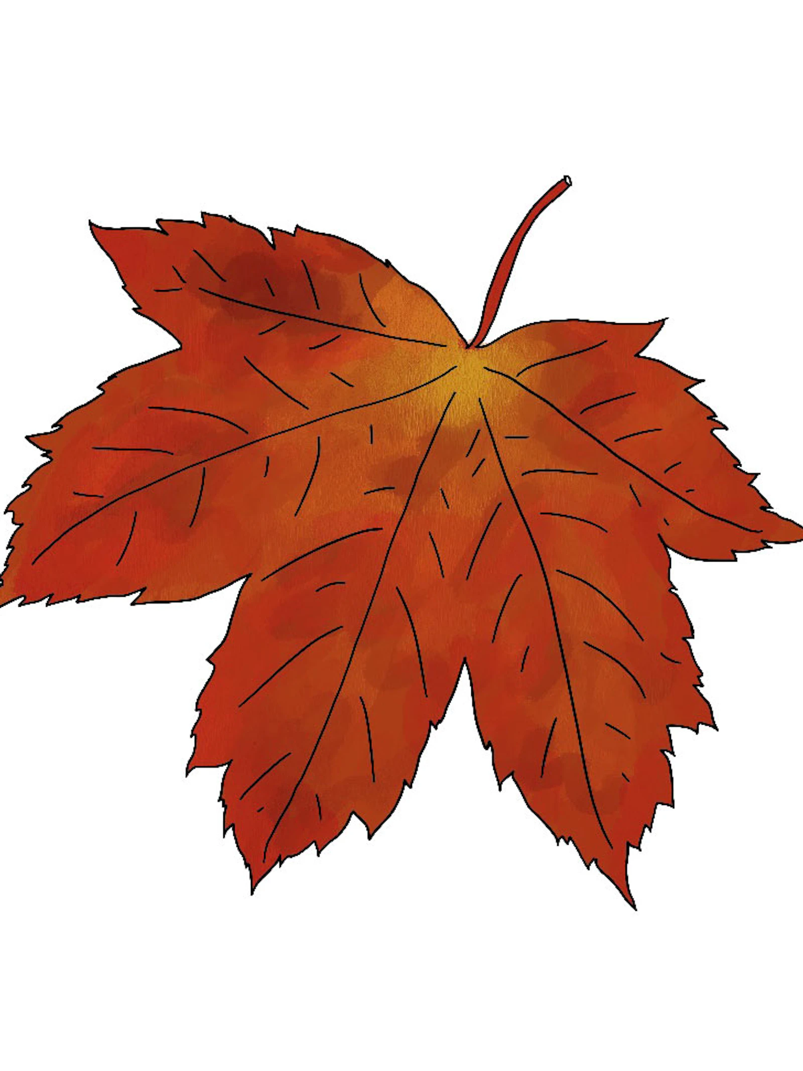 Afgevallen blad