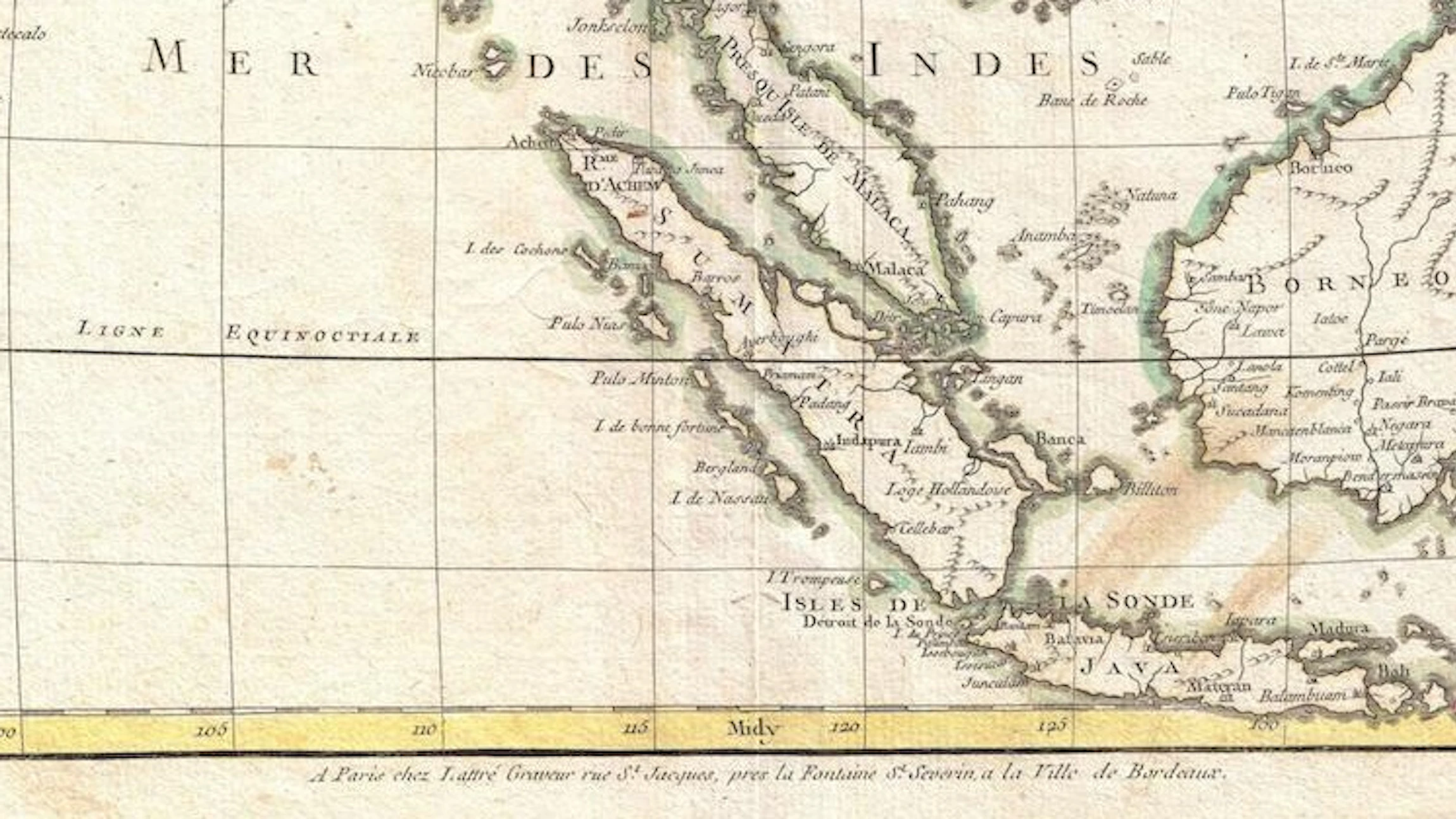 Plaats oude kaarten in de huidige wereld