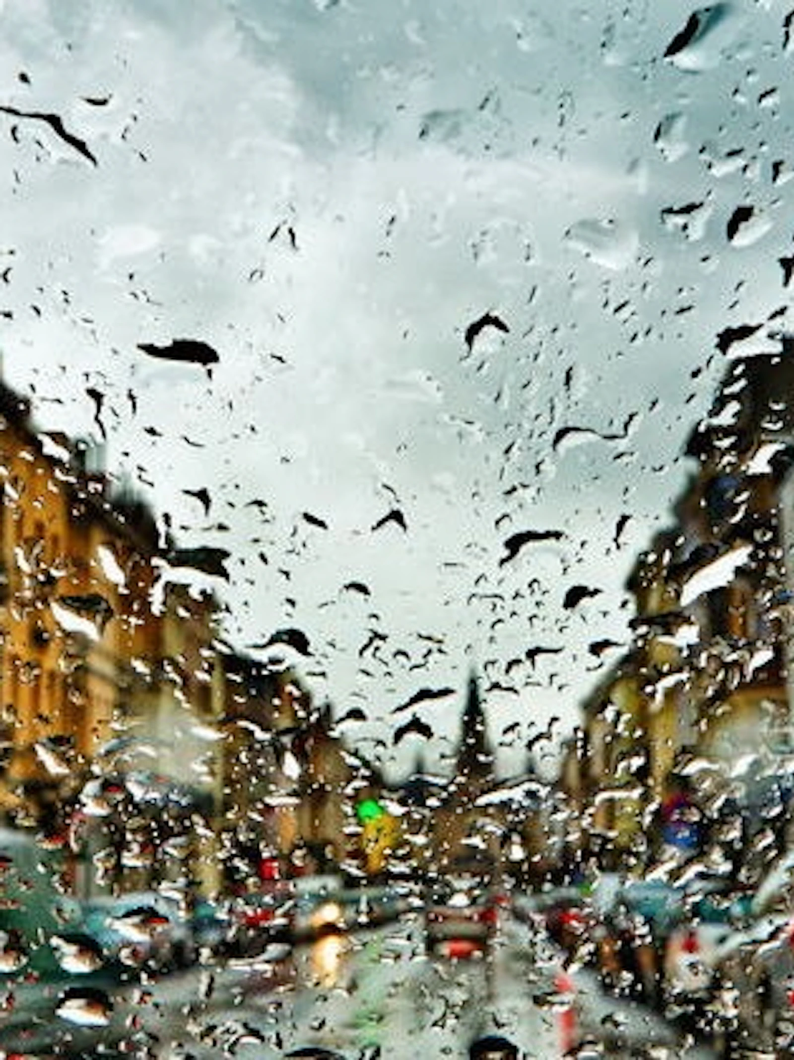 Rapporteer hevige regenbuien