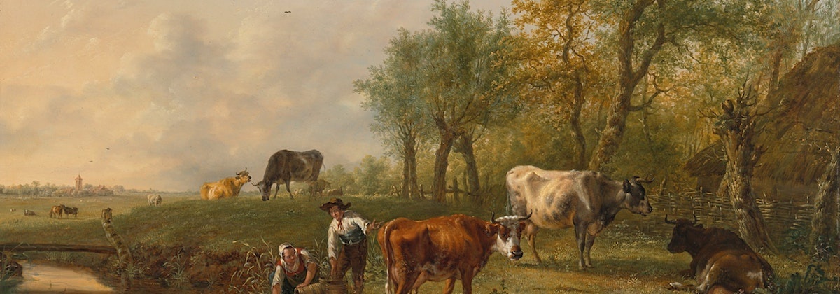 Onderzoek het leven op schilderijen
