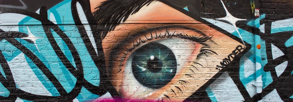 Straatkunst spotten