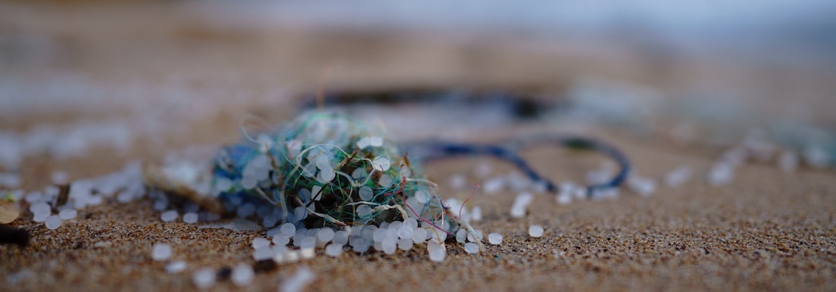 Microplastics meten in het water