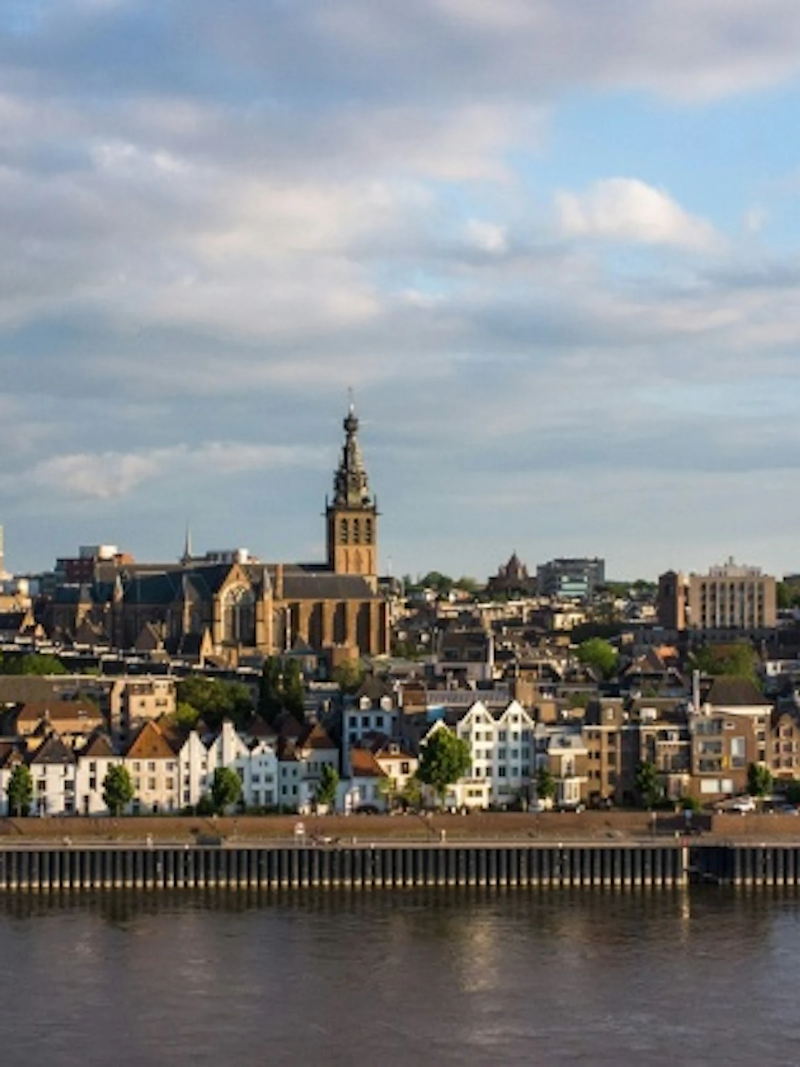 Meet de hitte in Nijmegen