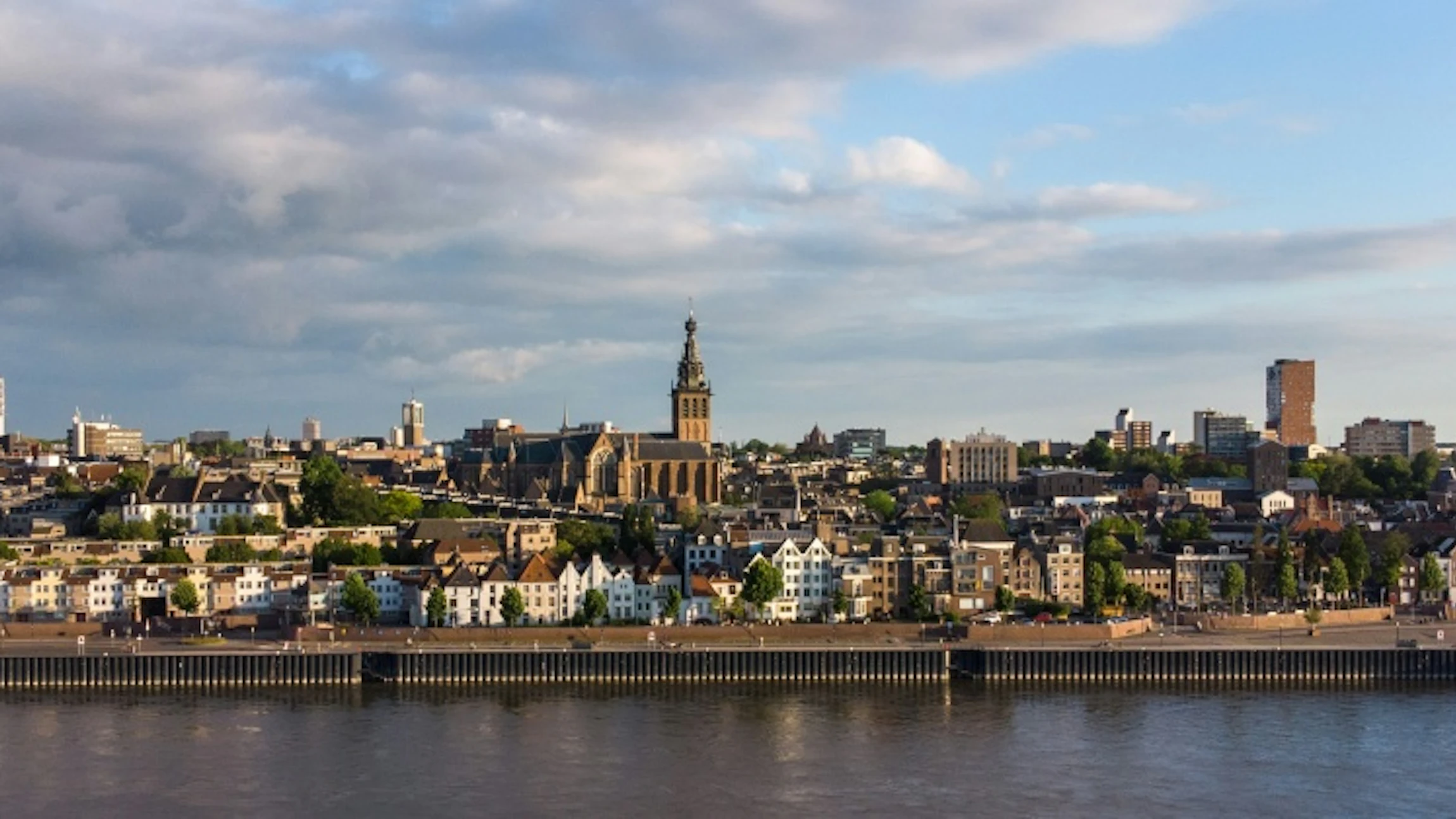 Meet de hitte in Nijmegen