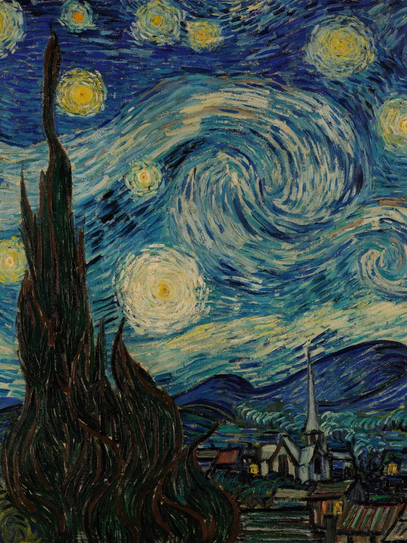 ‘De sterrennacht’ van Van Gogh ‘De sterrennacht’ van Van Gogh