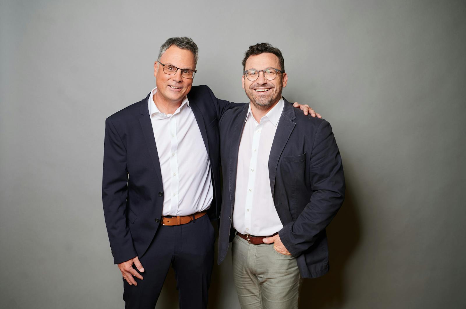 Ralph Nickstadt (Chief Fincancial Officer WT Energiesysteme) und Michael Bohnefeld (Geschäftsführer WT Energiesysteme)