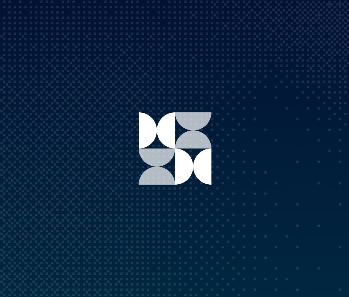 icon and blue background