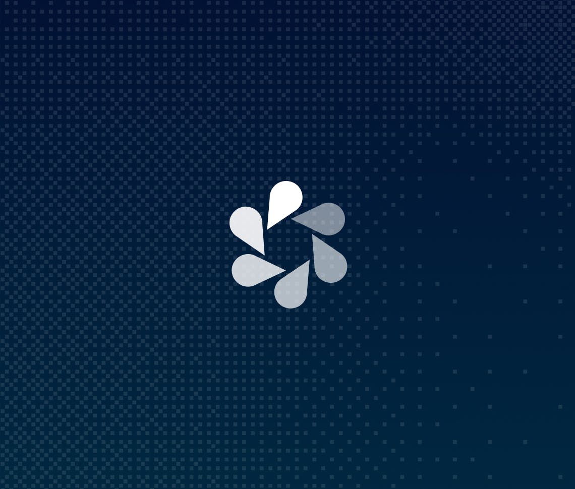 icon with blue background