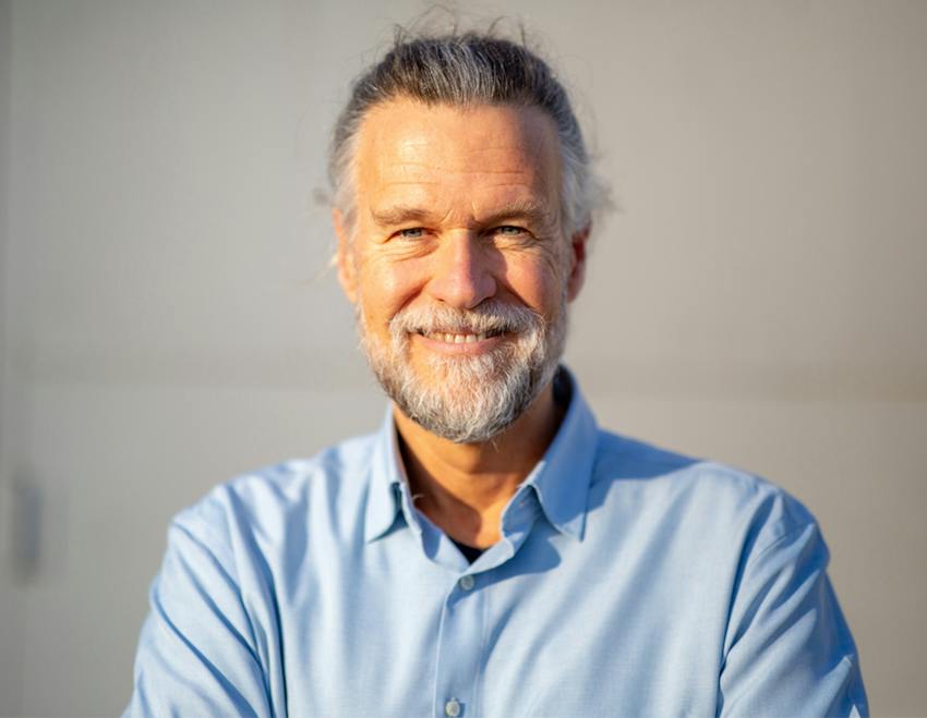 man smiling
